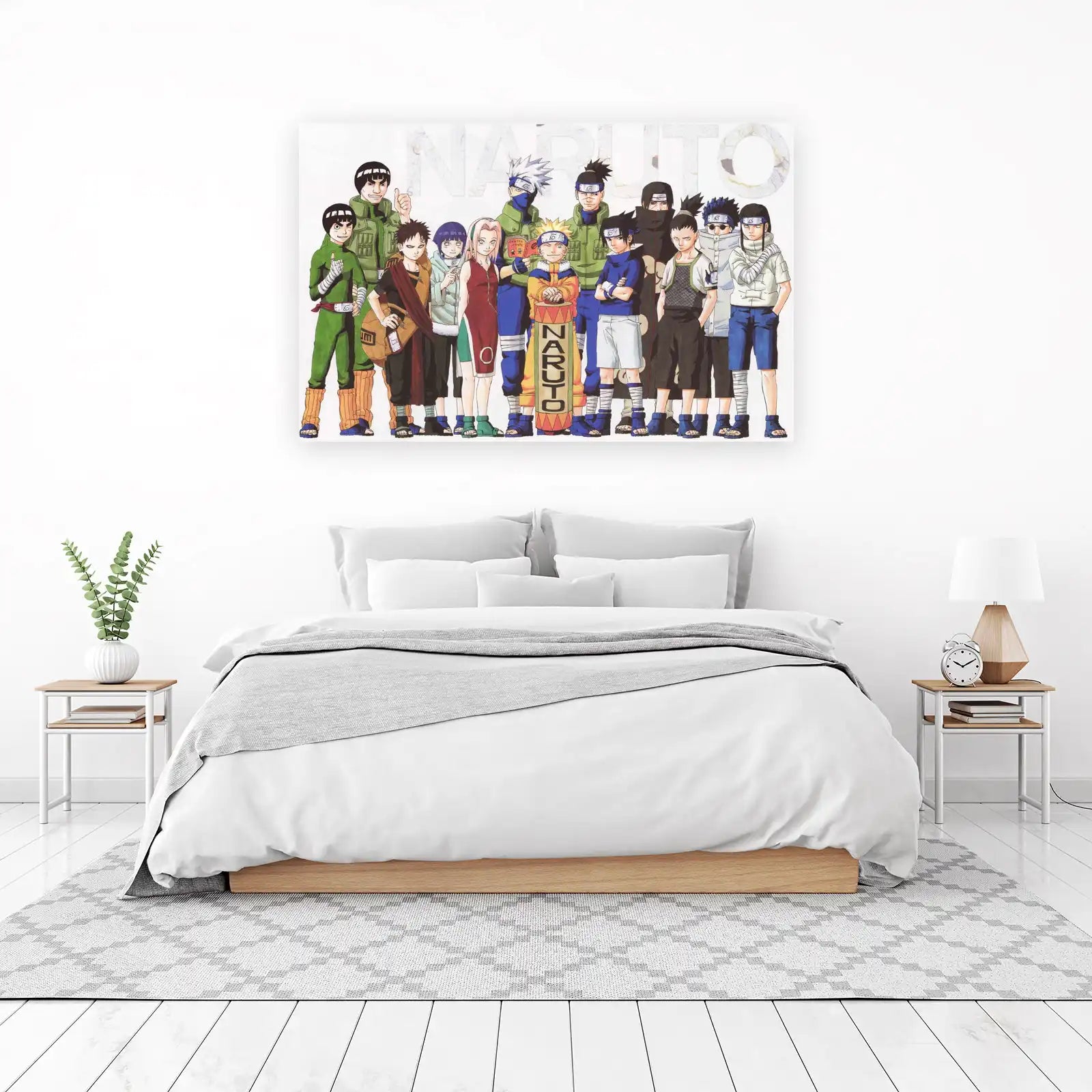 Naruto Shippuden Characters Group Wall Art