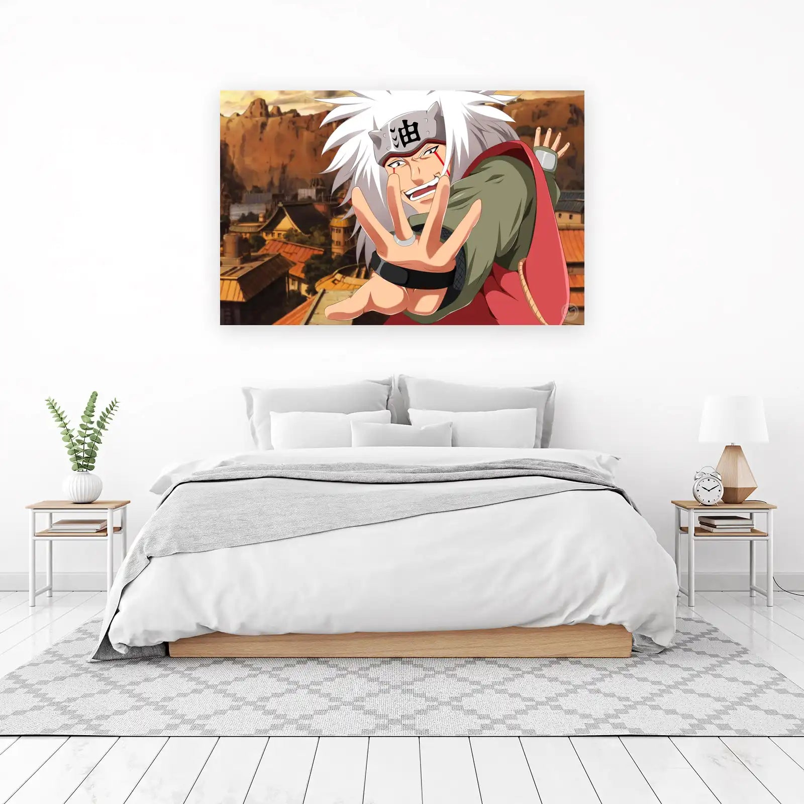 Jiraiya "The Toad Sage" Naruto Wall Art