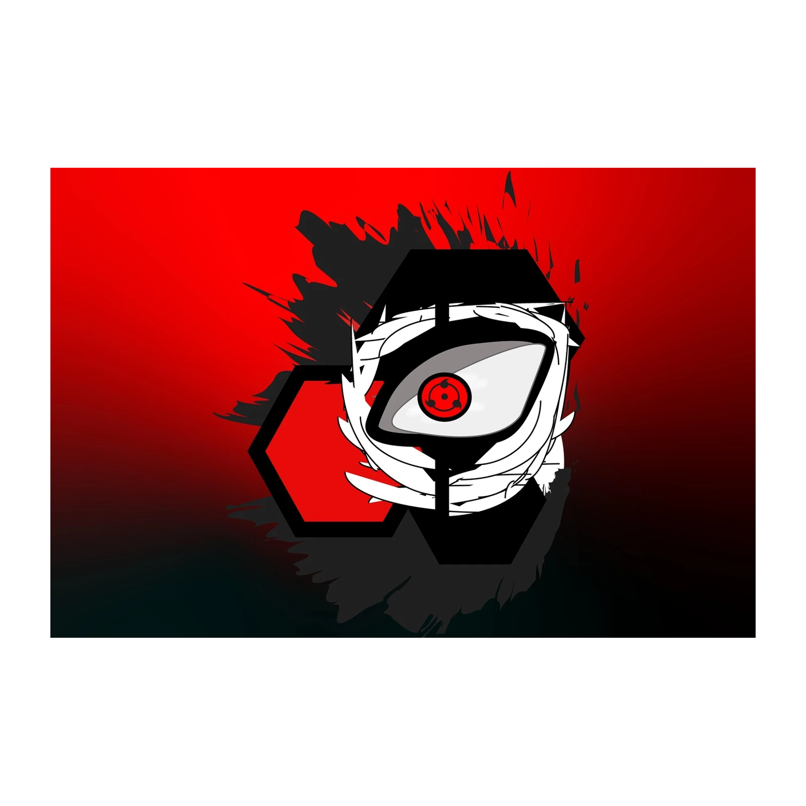 Sharingan Anime Eye Wall Art
