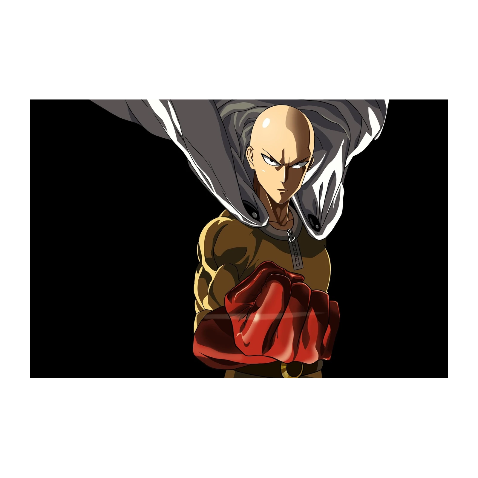 Saitama One Punch Man Anime Wall Art Wall Art