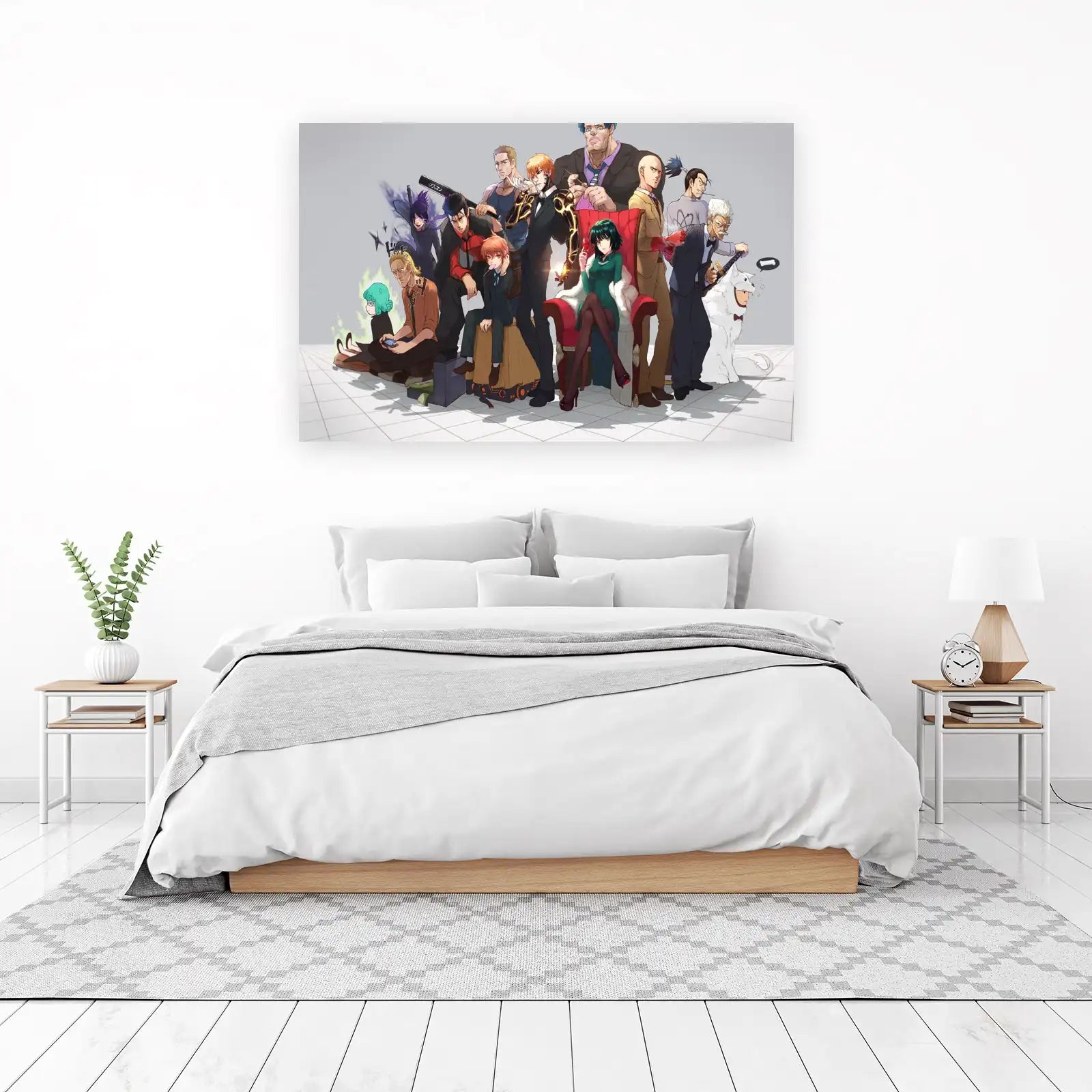Anime Heroes Ensemble Wall Art