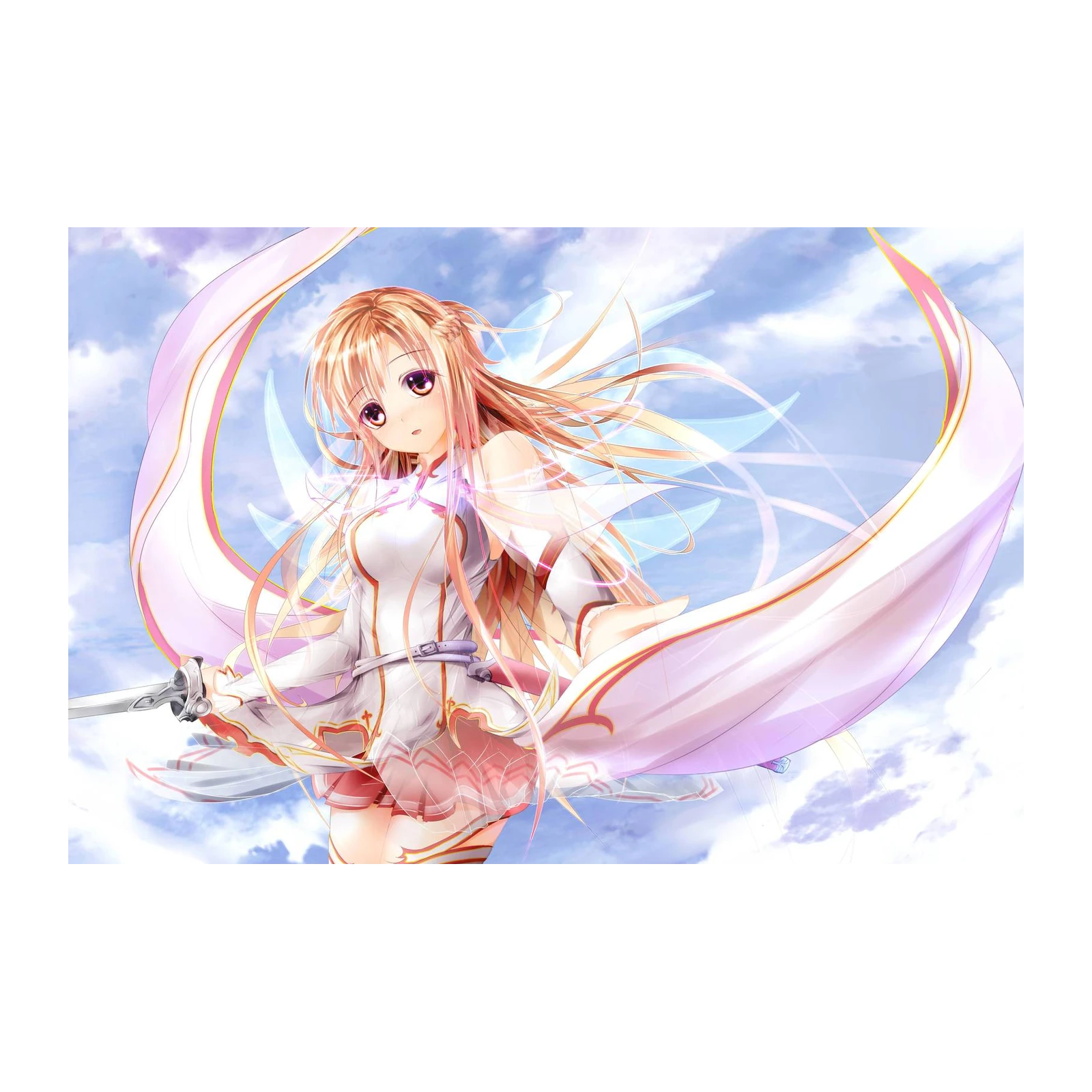 Anime Warrior Asuna Wall Art