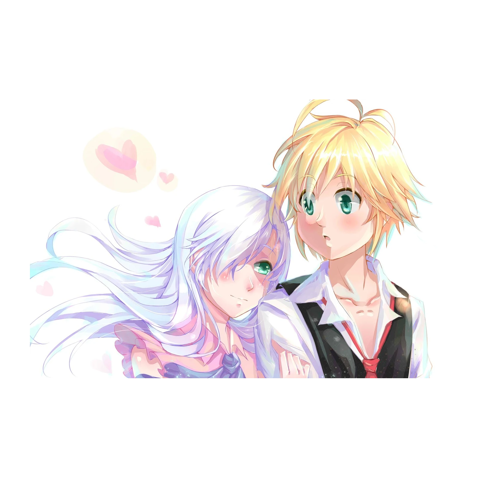 Anime Love Story Wall Art
