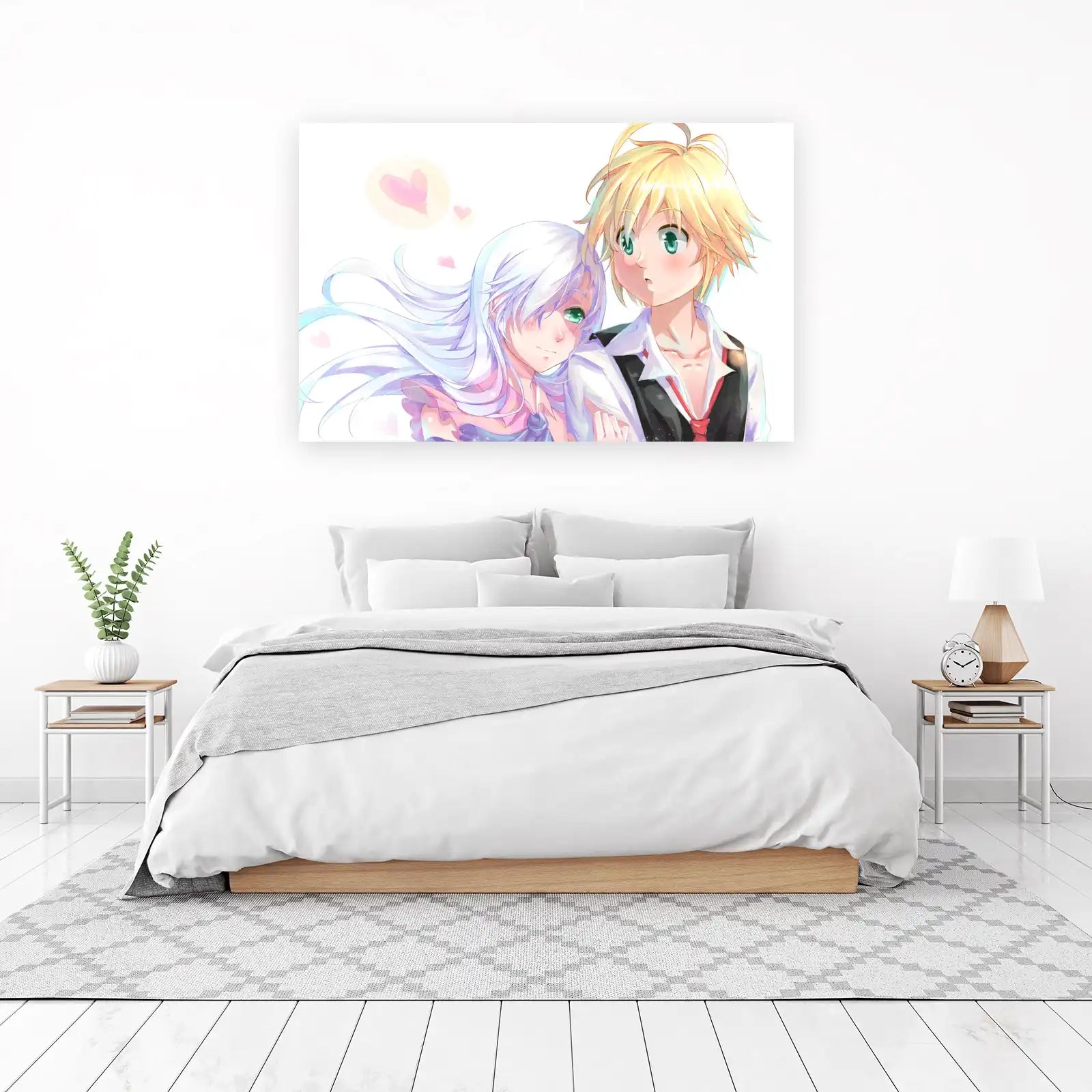 Anime Love Story Wall Art
