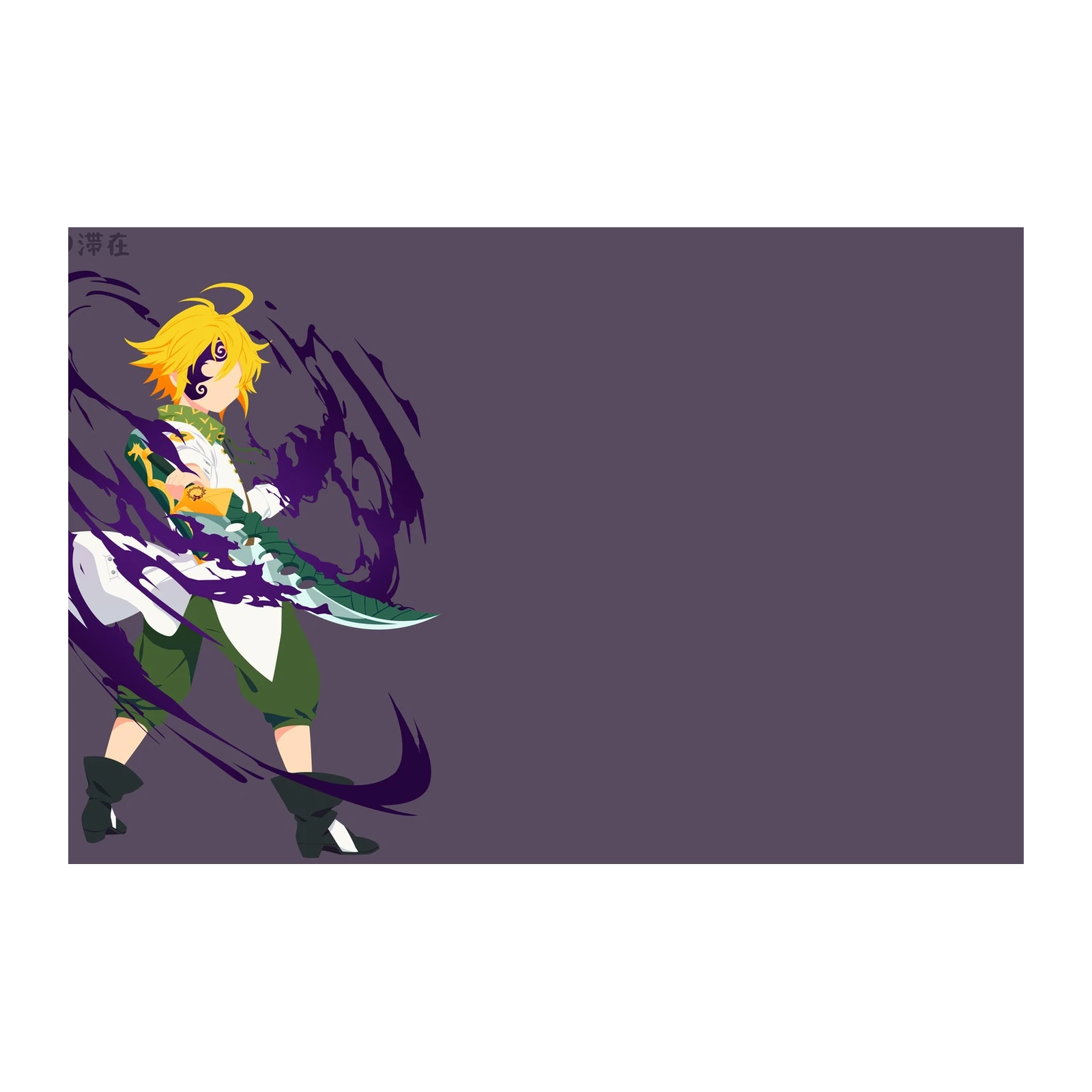 Meliodas Seven Deadly Sins Anime Wall Art