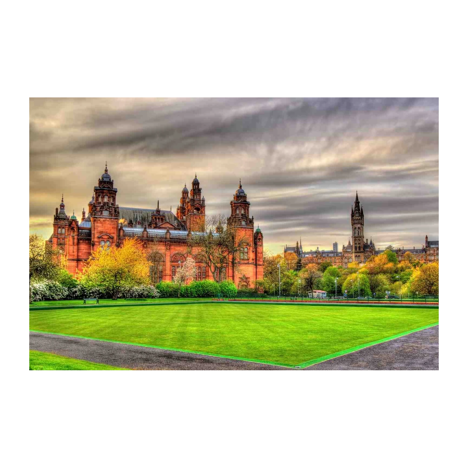 Glasgow Architecture Landscape Wall Art