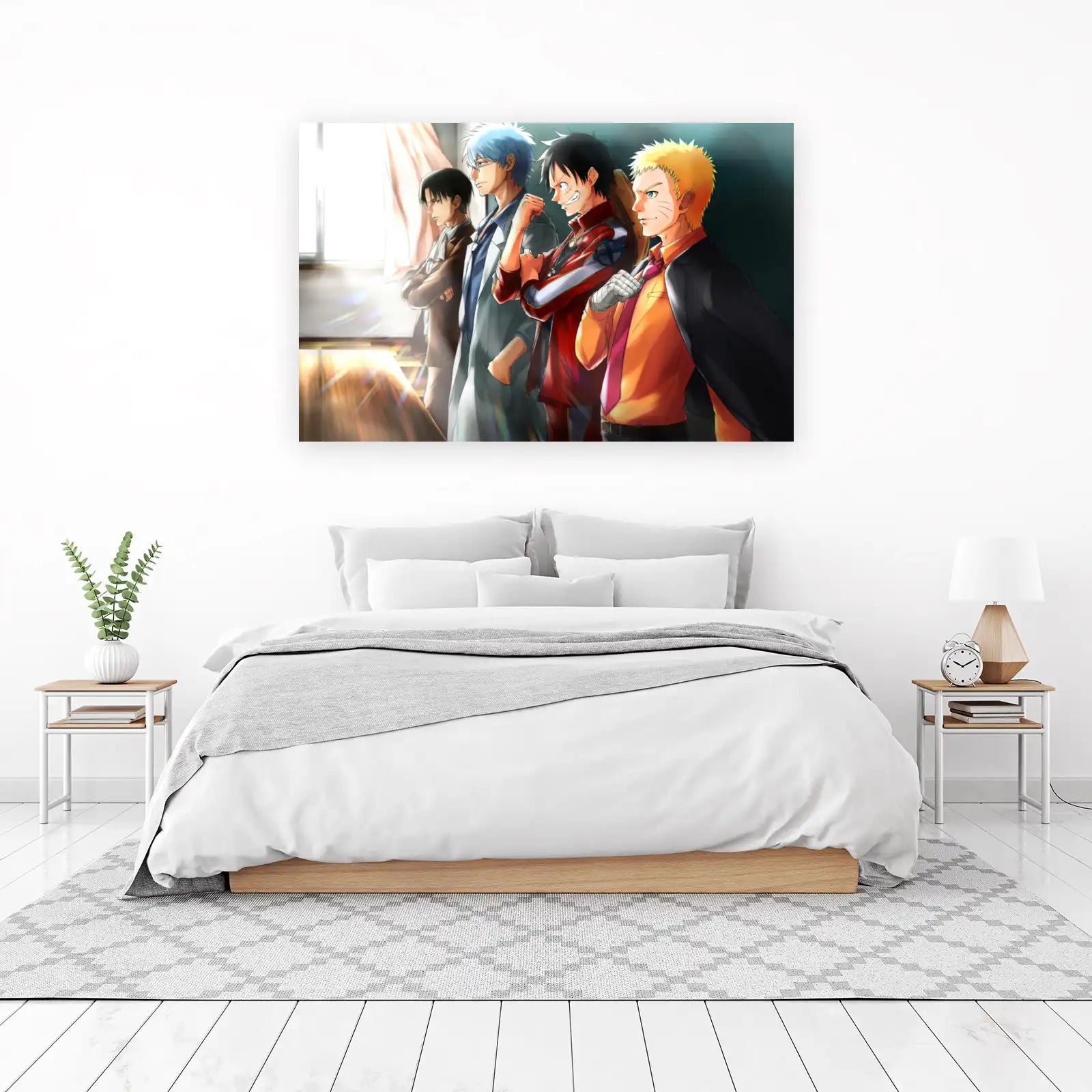 Anime Legends Trio Wall Art