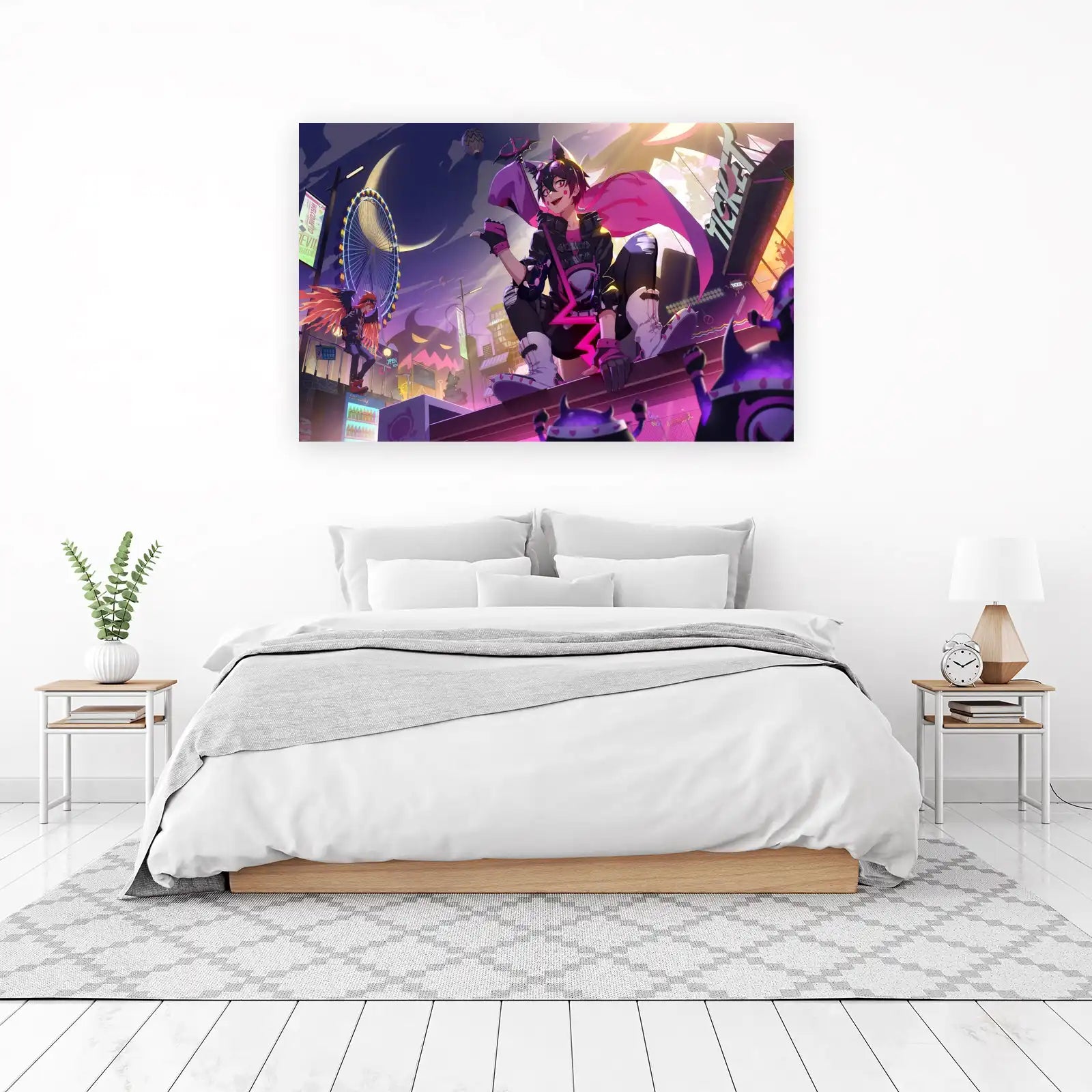 Anime Punk Playground Wall Art