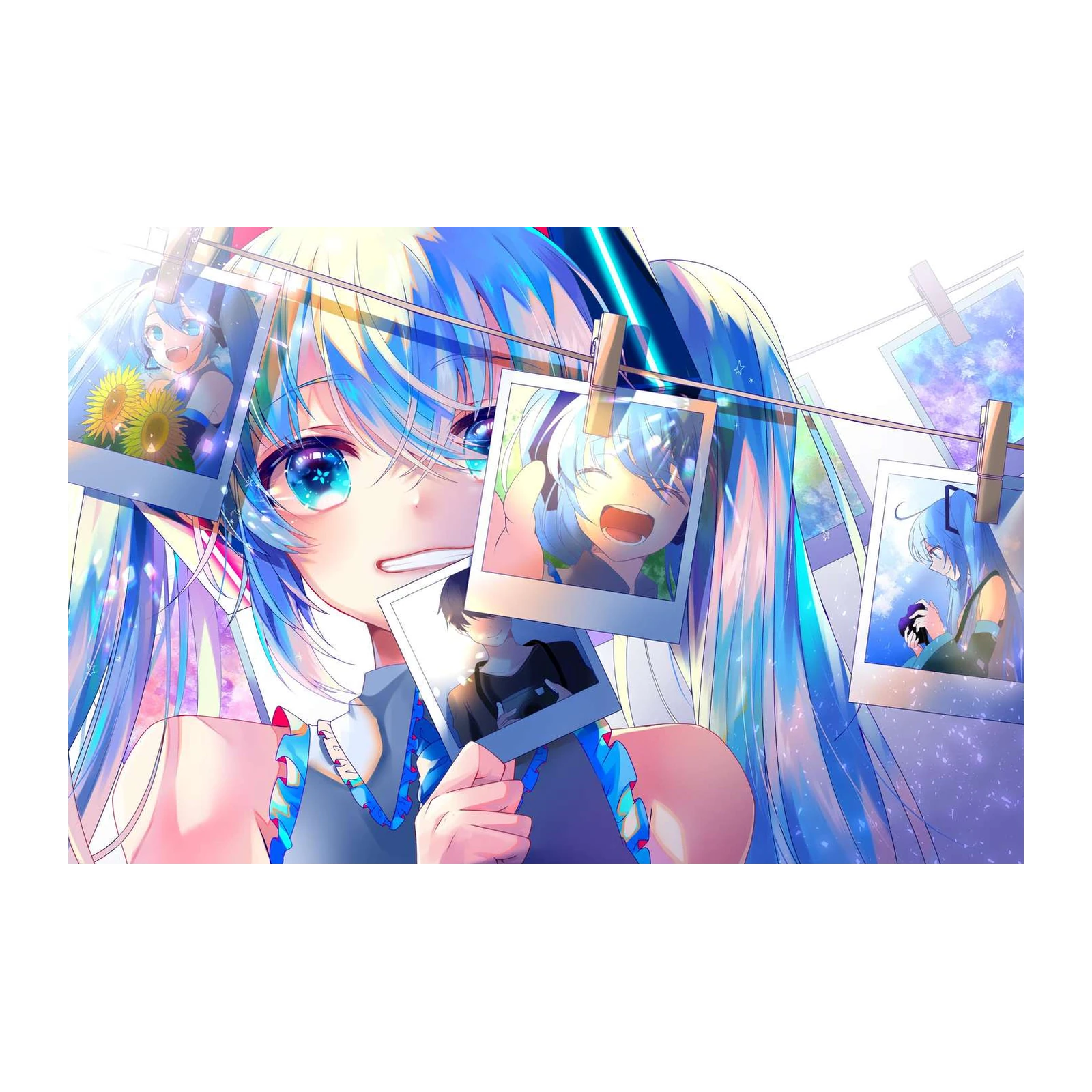 Vibrant Anime Starlet Photos Wall Art