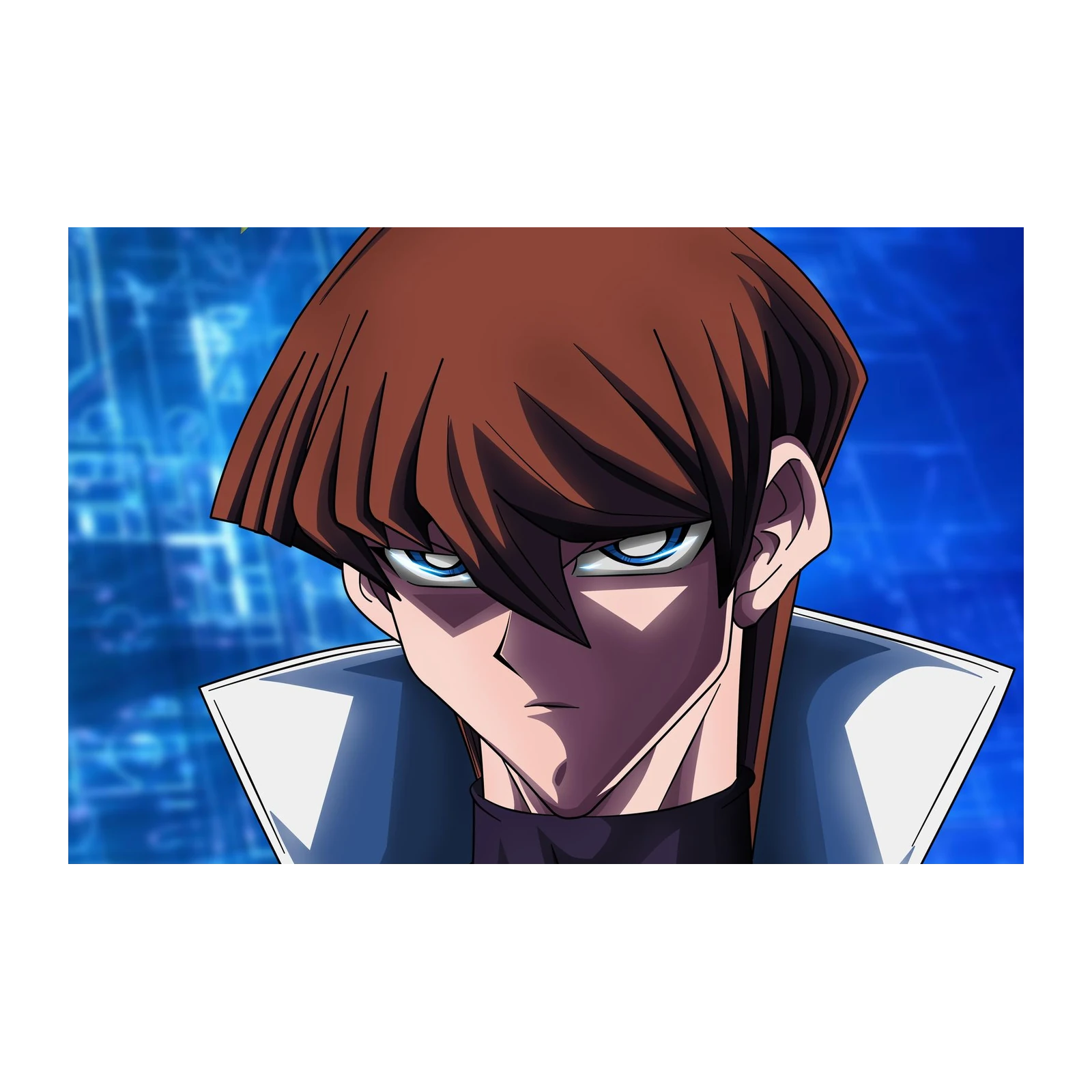 Intense Kaiba Anime Wall Art