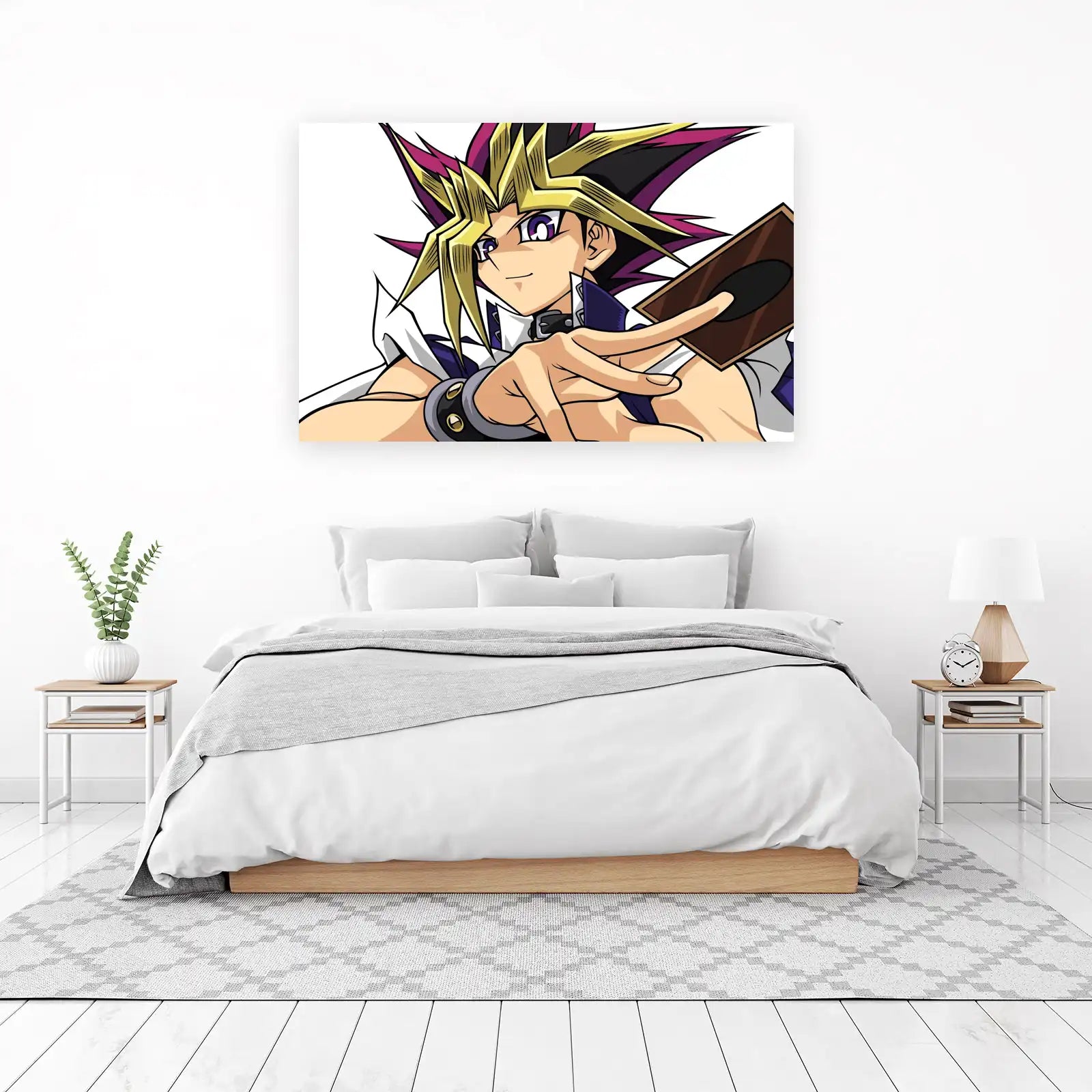 Yami Yugi Duelist Anime Wall Art