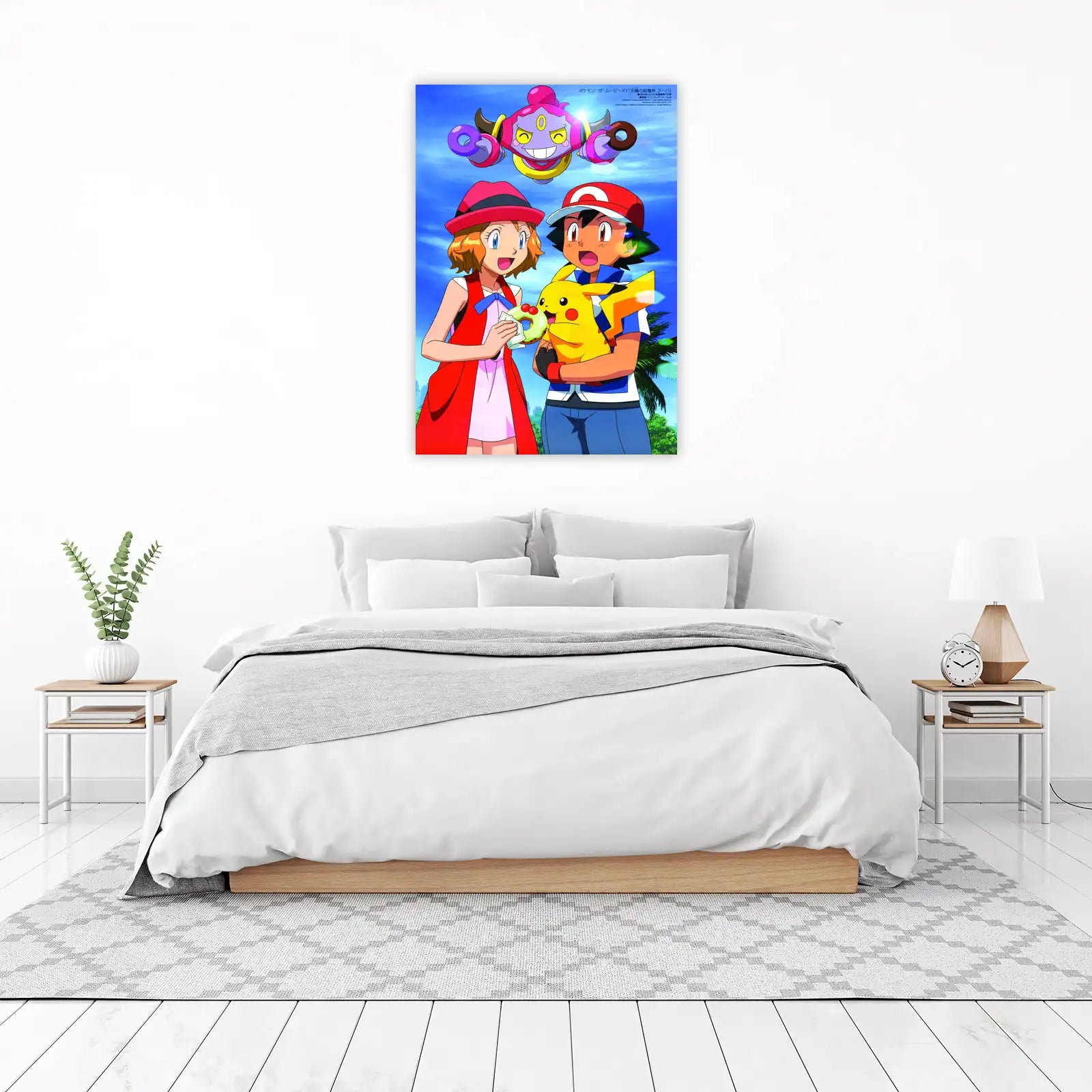 Animated Pokemon Joyful Friends Wall Art