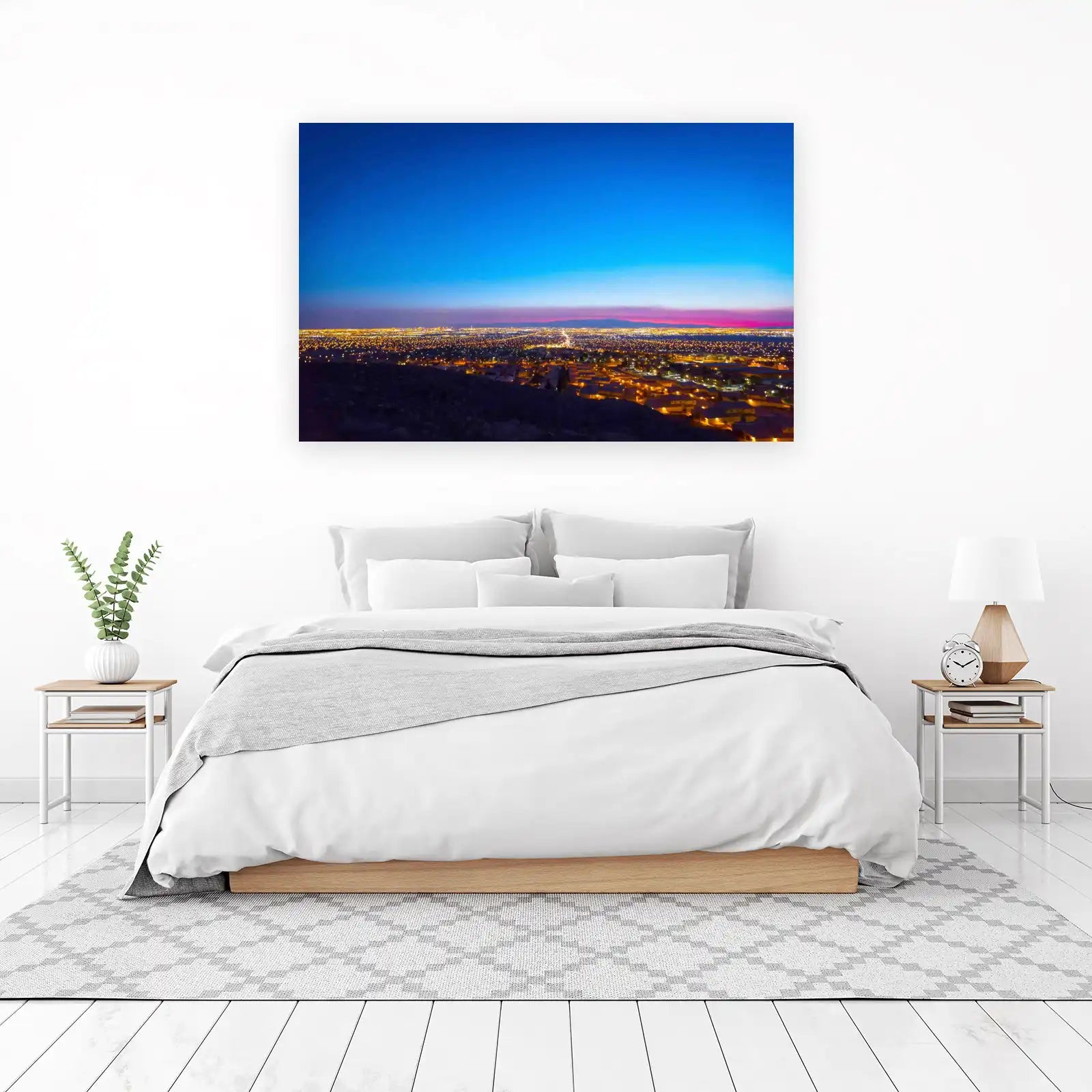 Twilight Cityscape Wall Art