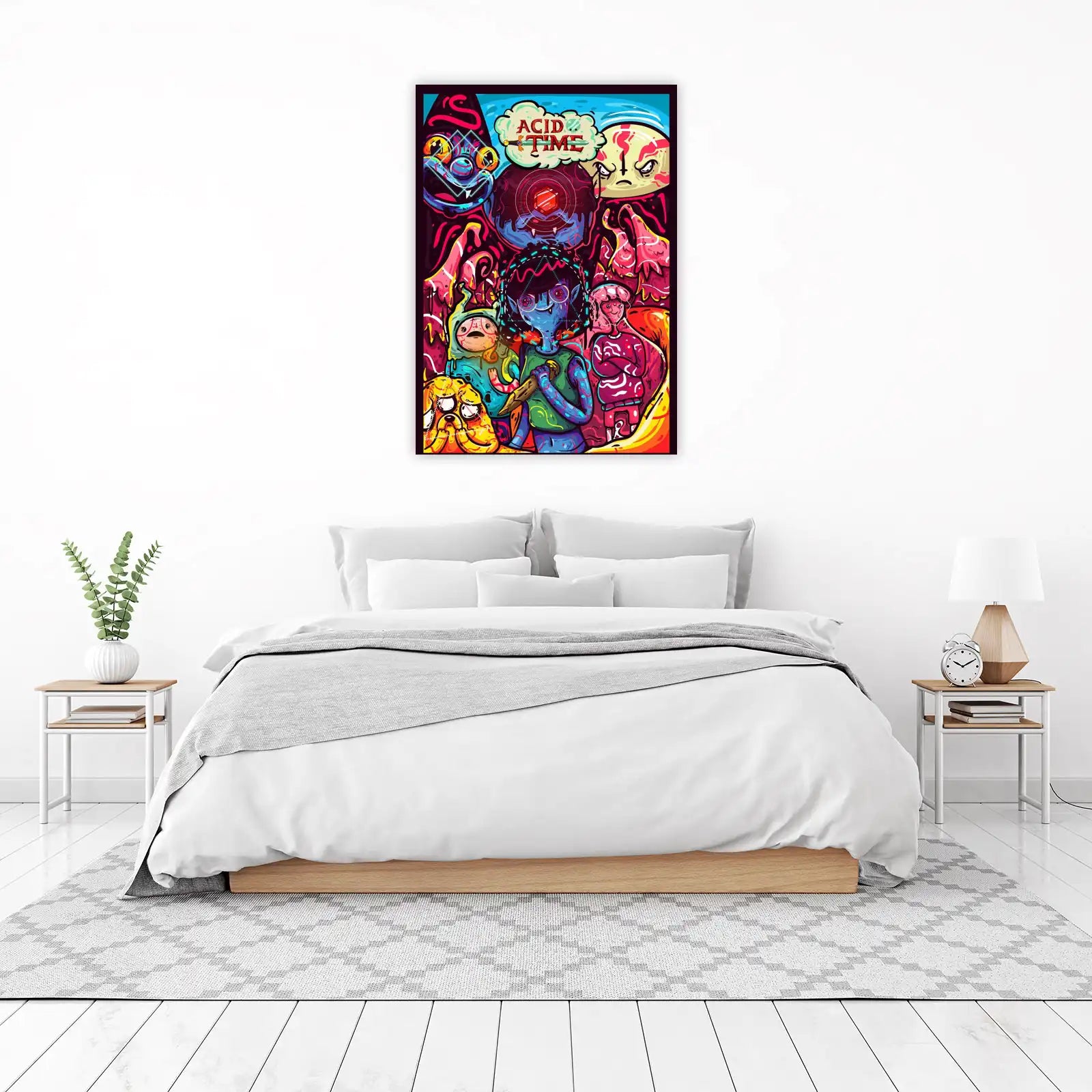 Adventure Time Acid Trip Wall Art