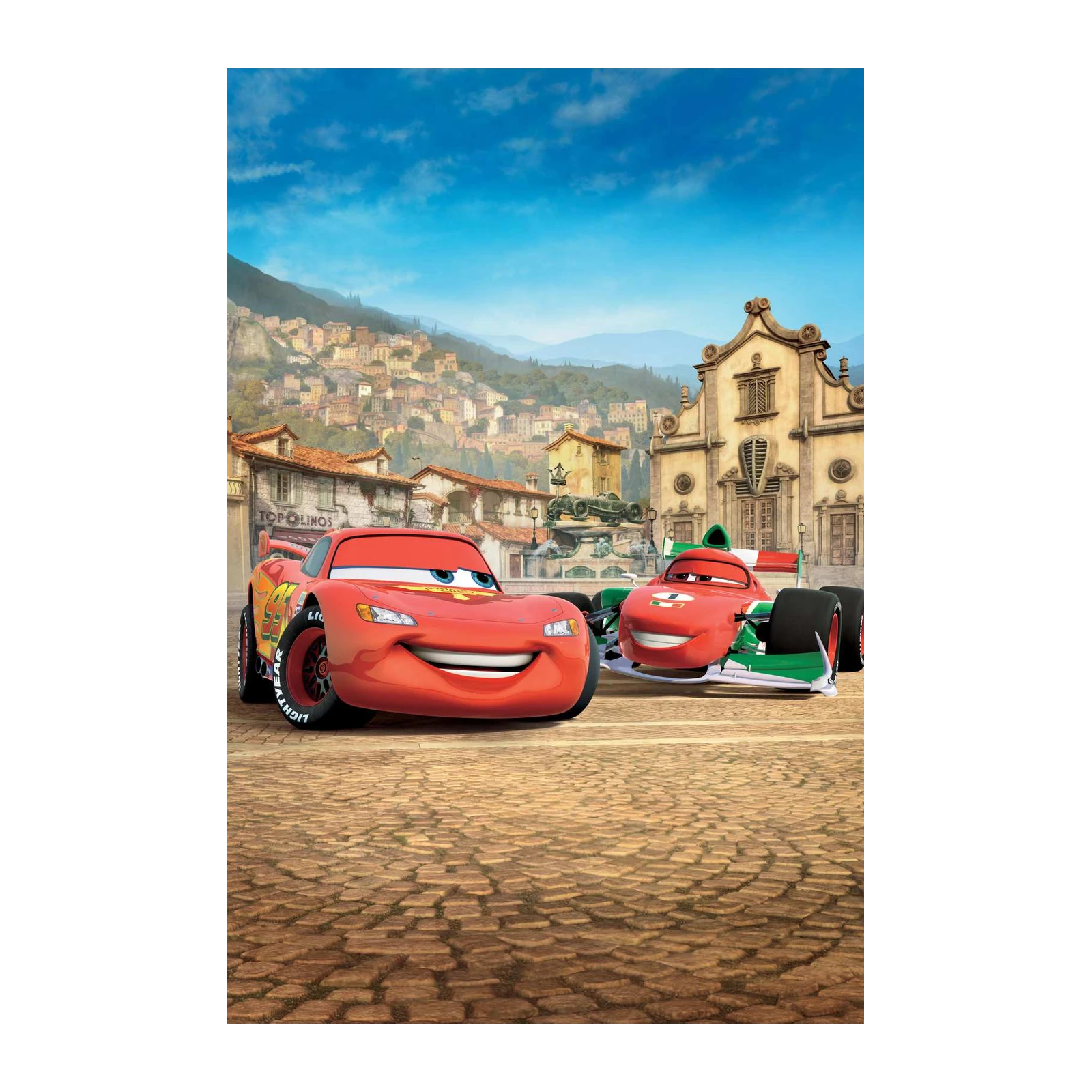 Lightning McQueen & Mater Italian Adventure Wall Art