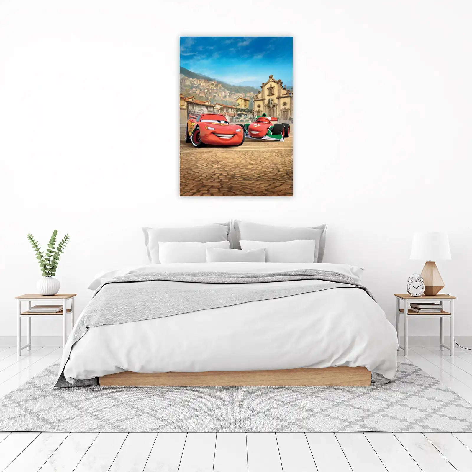 Lightning McQueen & Mater Italian Adventure Wall Art