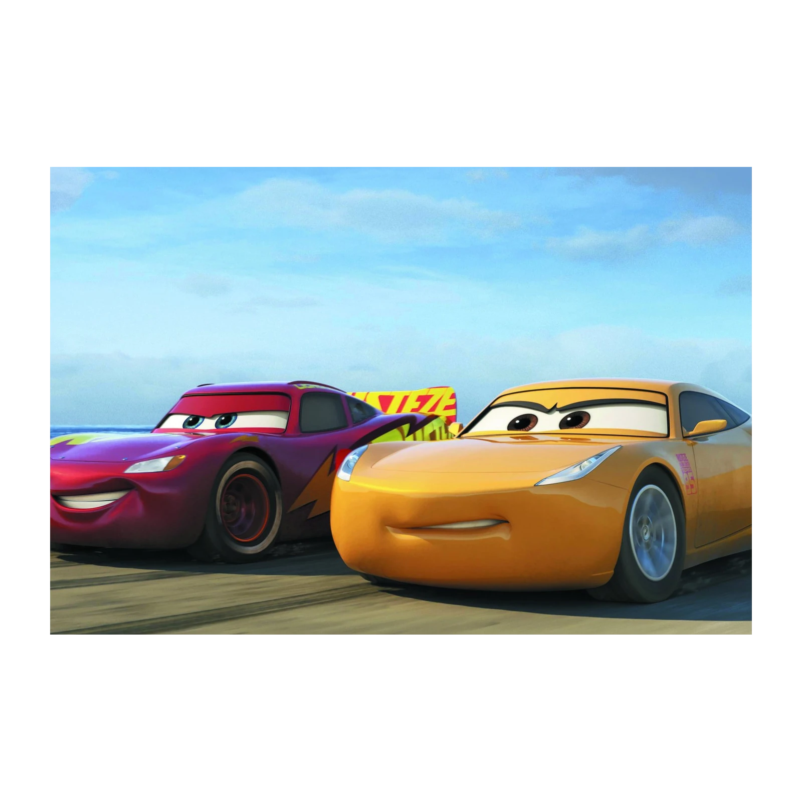 Lightning McQueen & Cruz Ramirez Race Wall Art