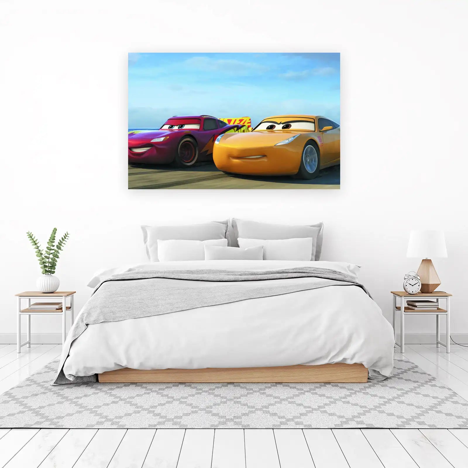 Lightning McQueen & Cruz Ramirez Race Wall Art