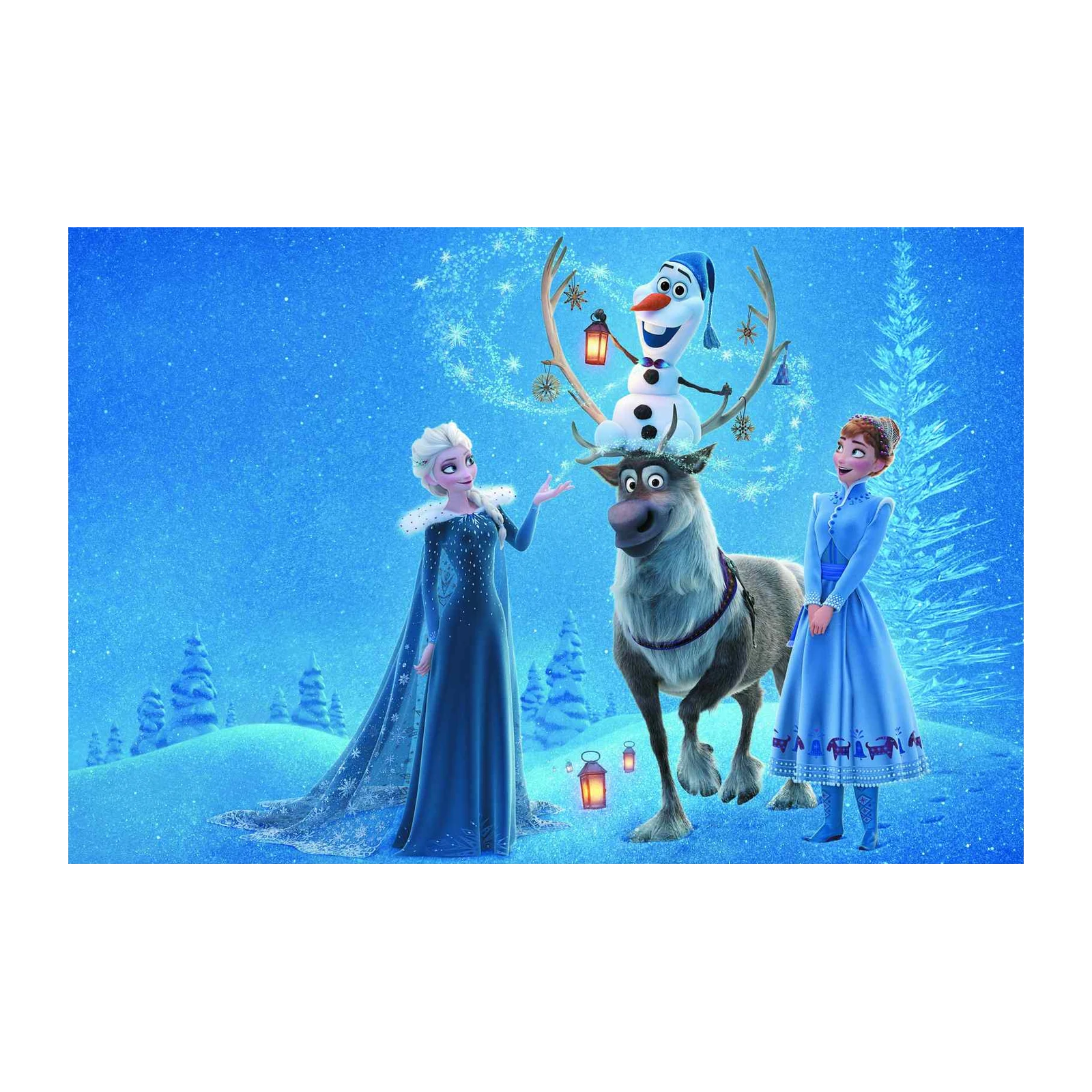 Enchanting Frozen Scene Wall Art