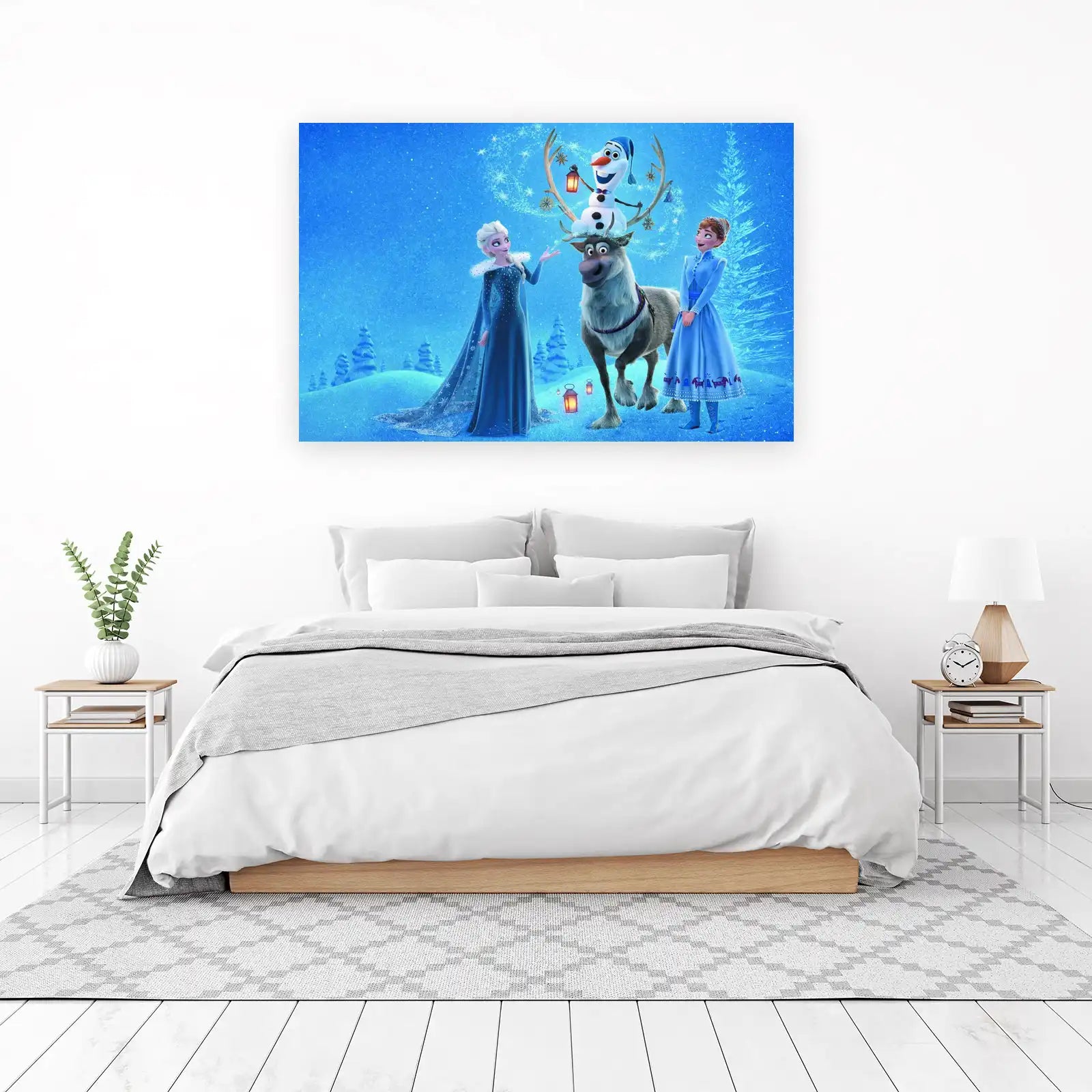 Enchanting Frozen Scene Wall Art