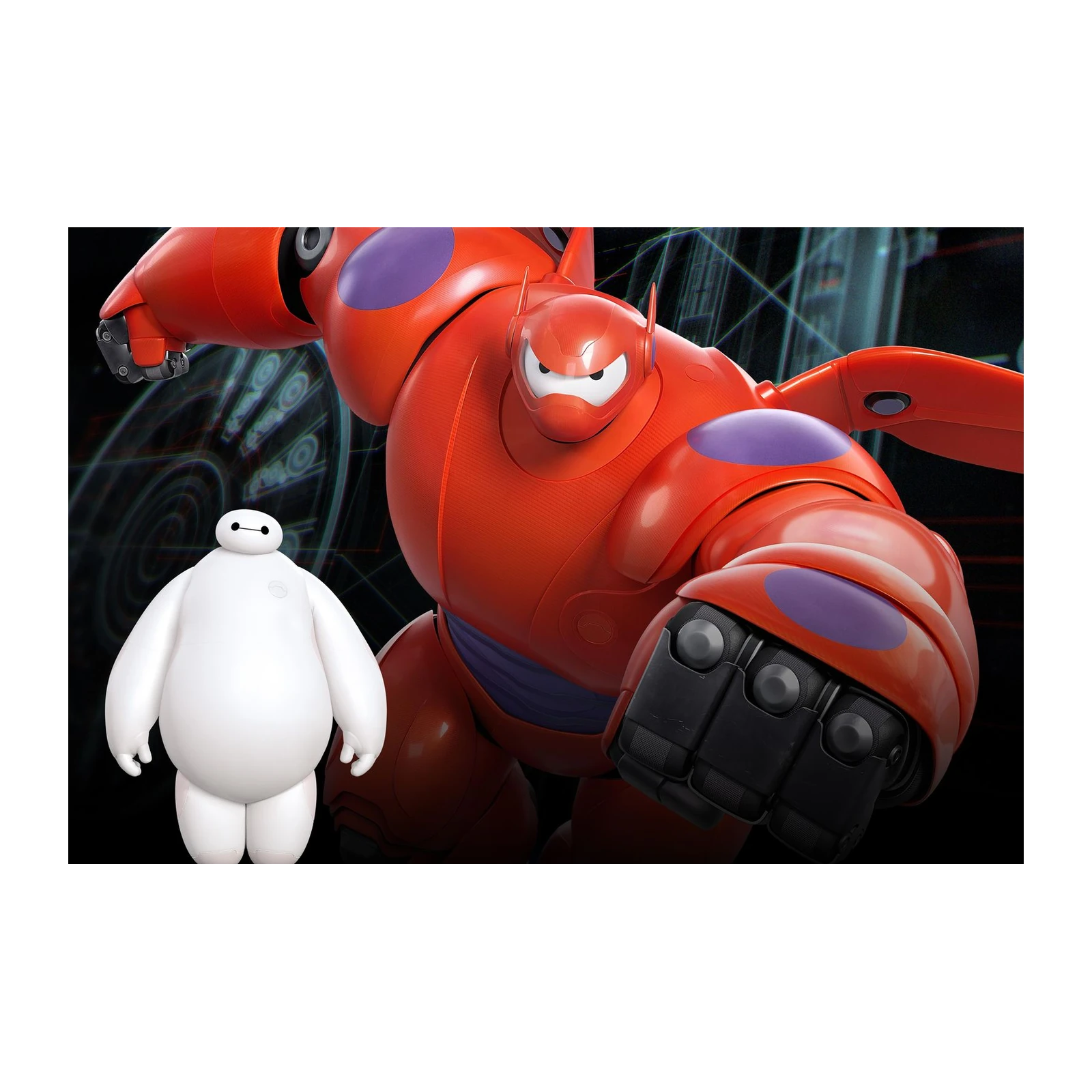 Baymax & Big Hero 6 Action Wall Art