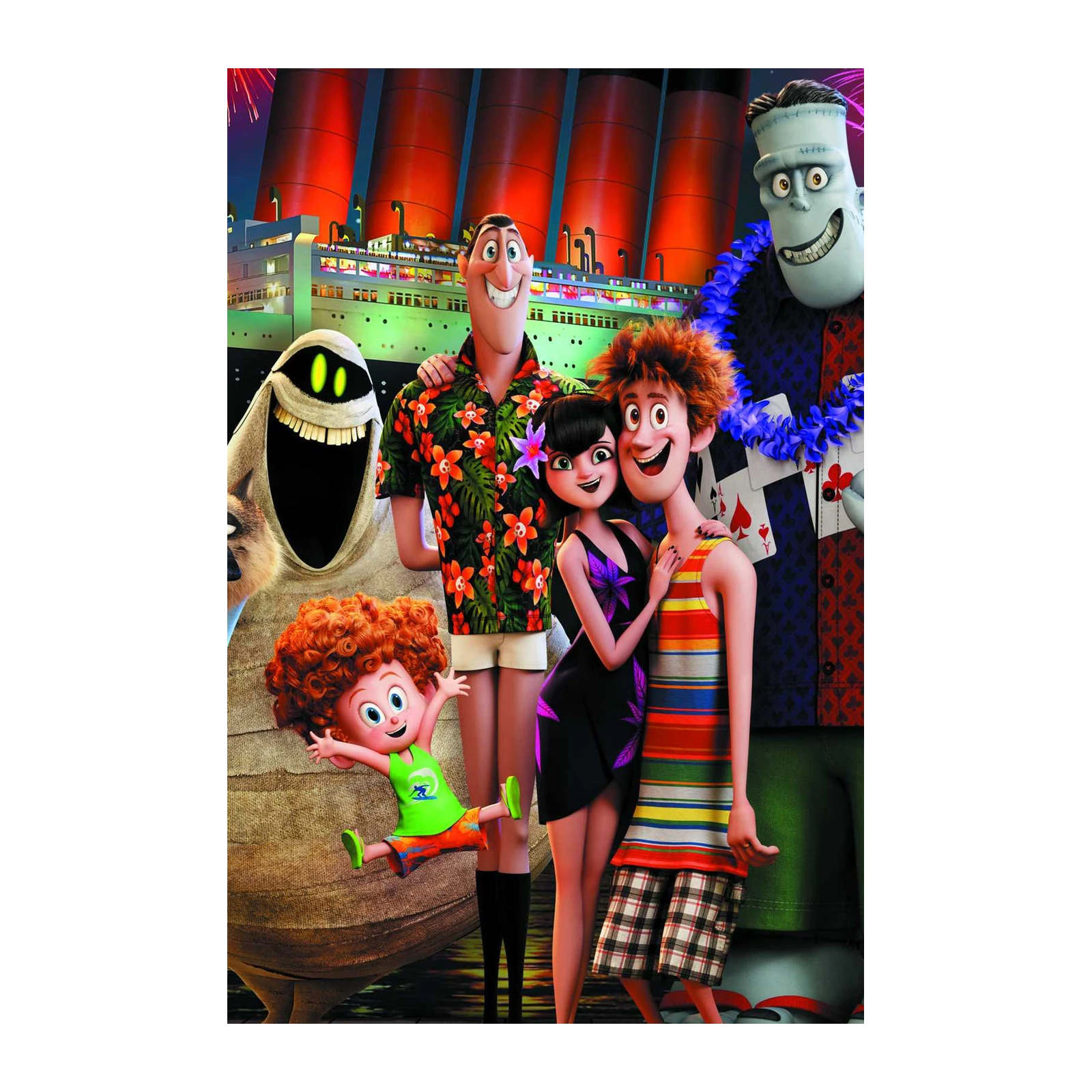 Hotel Transylvania Family Cruise Wall Art