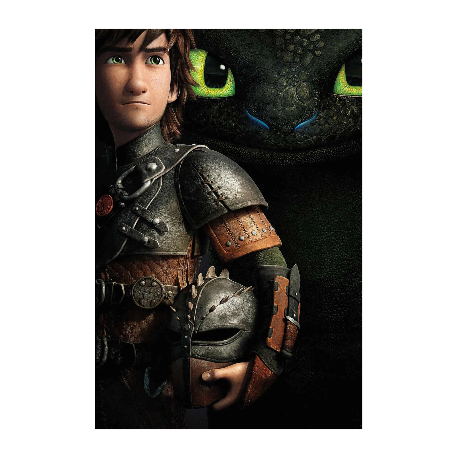 Hiccup & Toothless Epic Bond Wall Art