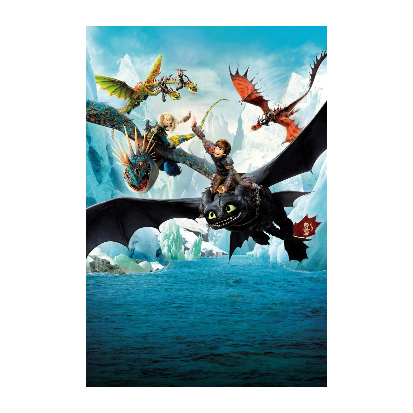 How to Train Your Dragon Adventure Wall Art