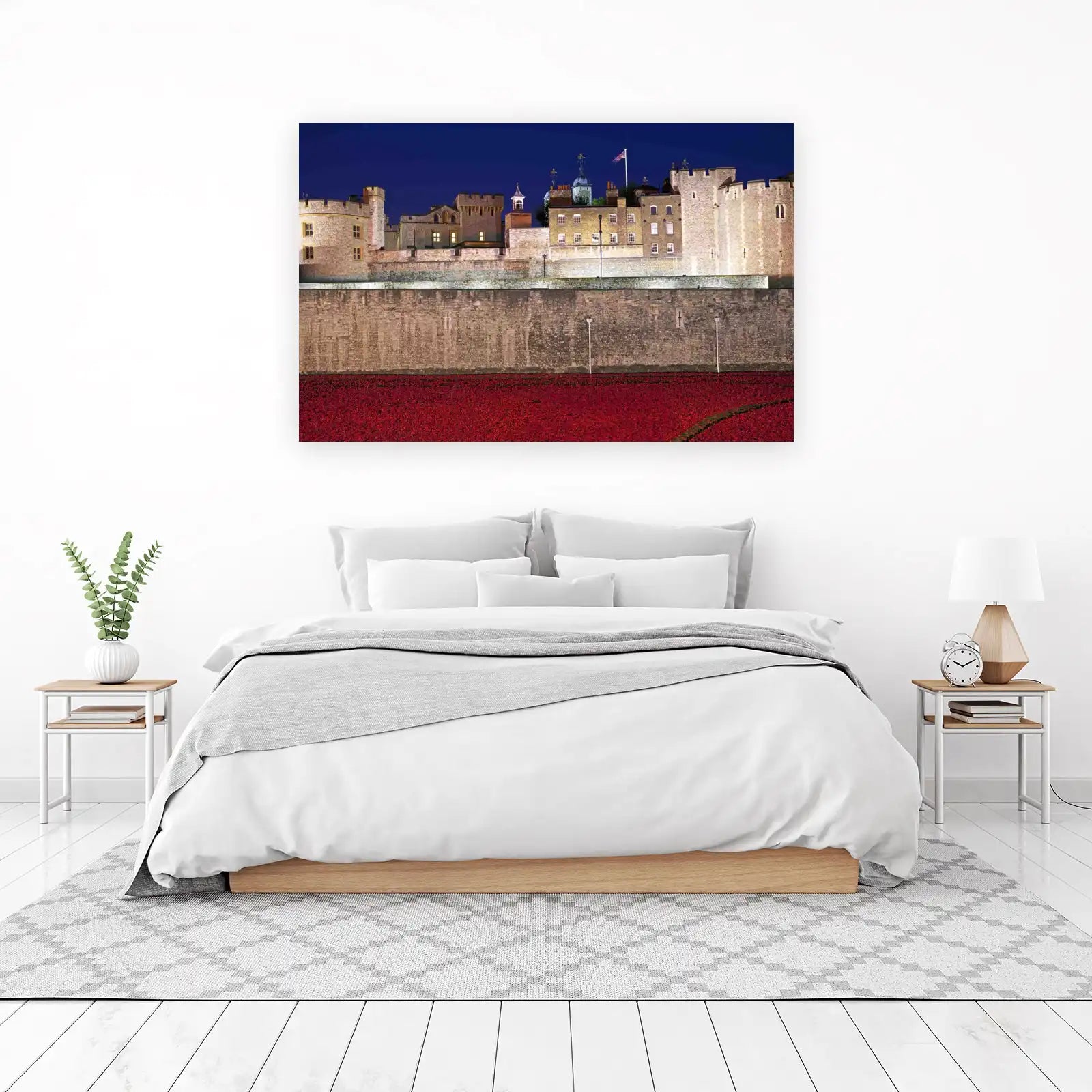 Tower of London Poppies Wall Art