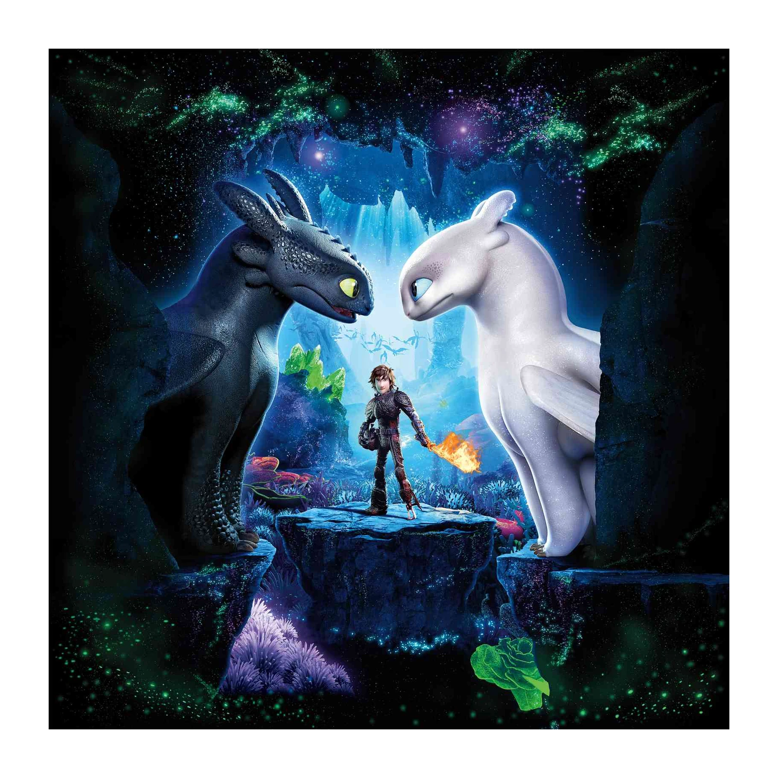 Dreamworks Dragons Hiccup & Toothless Wall Art