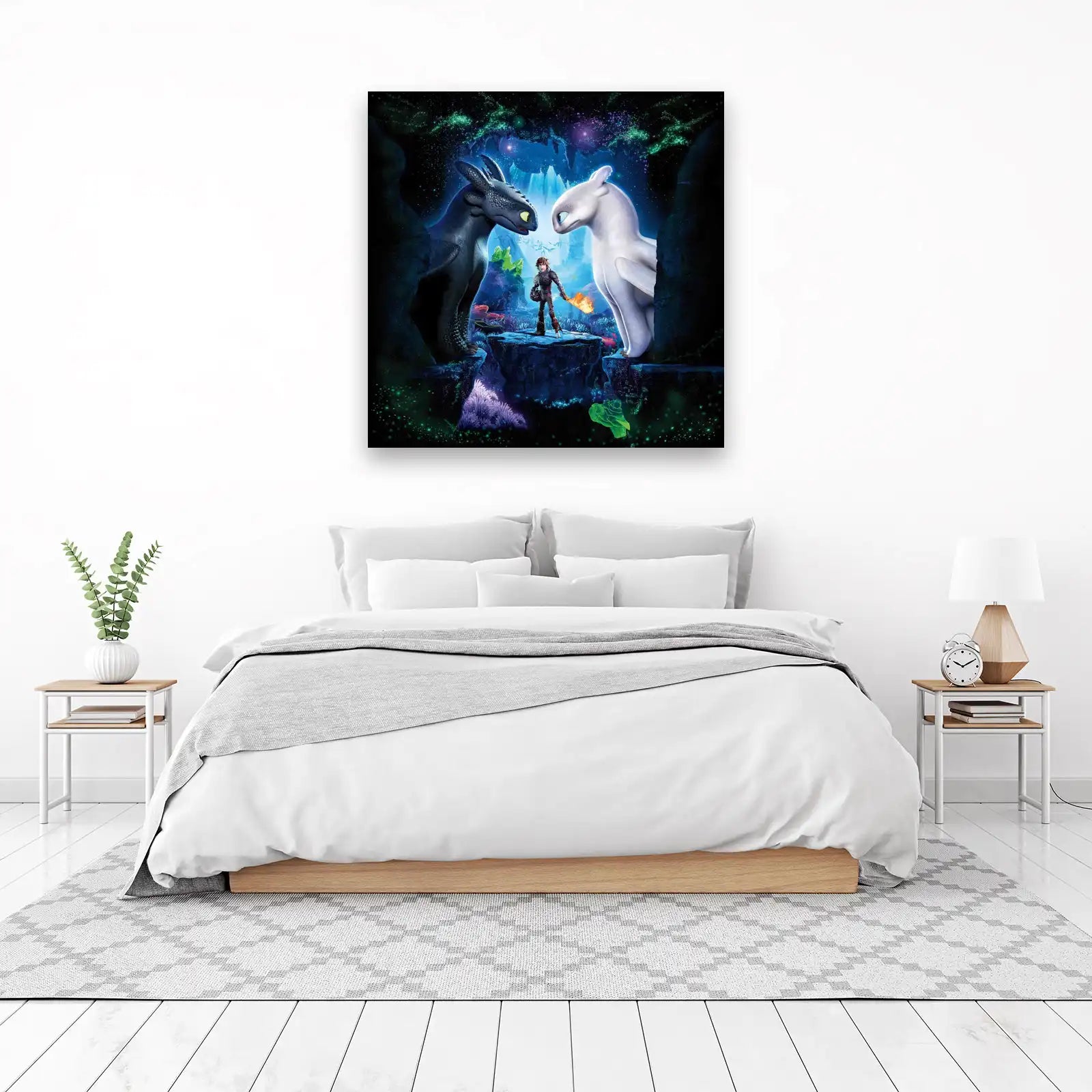 Dreamworks Dragons Hiccup & Toothless Wall Art
