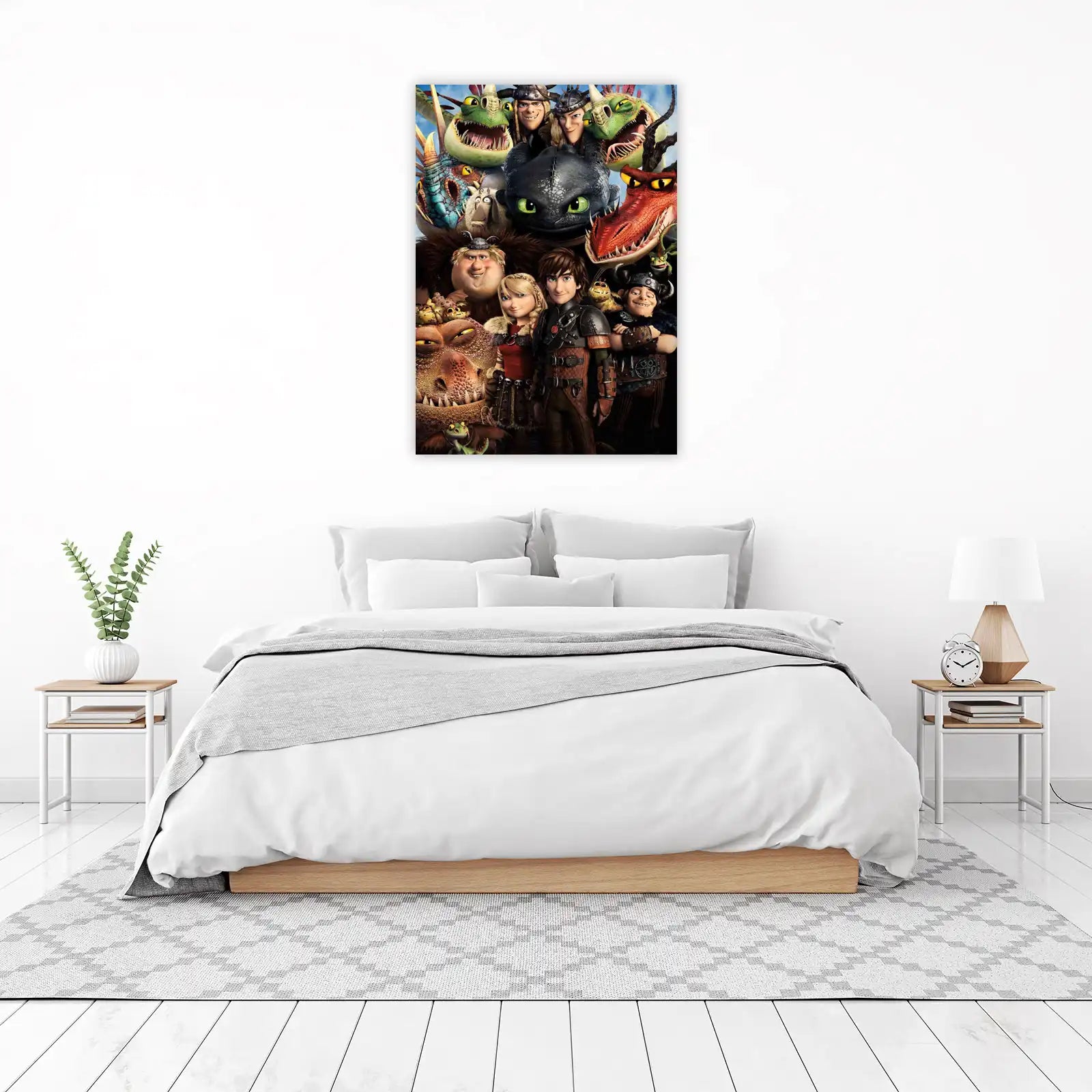 How to Train Your Dragon Poster Wall Art