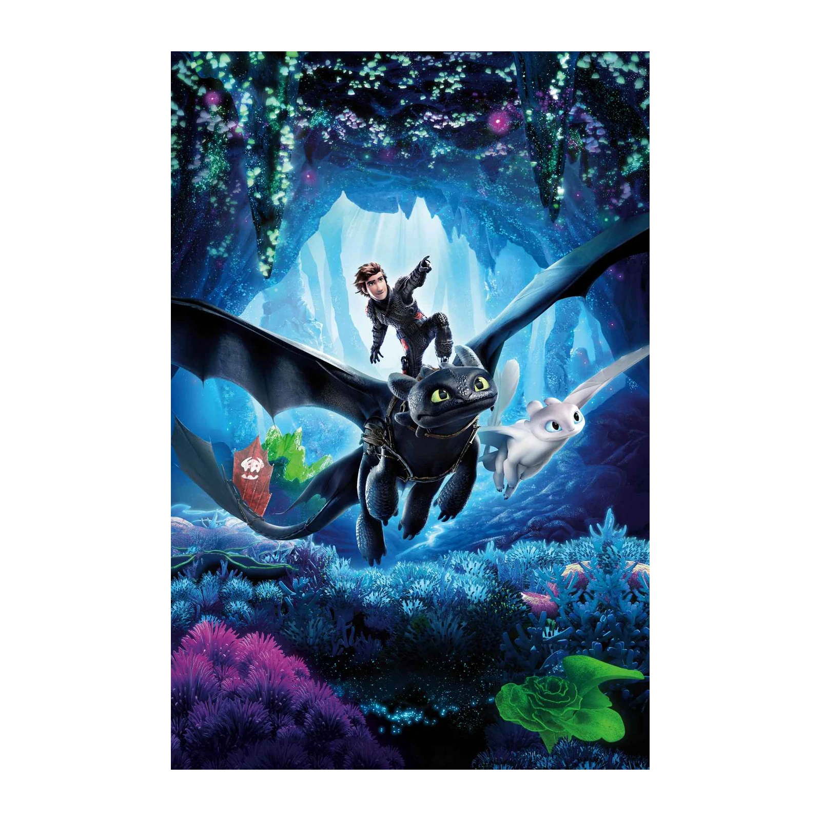 Hiccup & Dragons Cave Adventure Wall Art