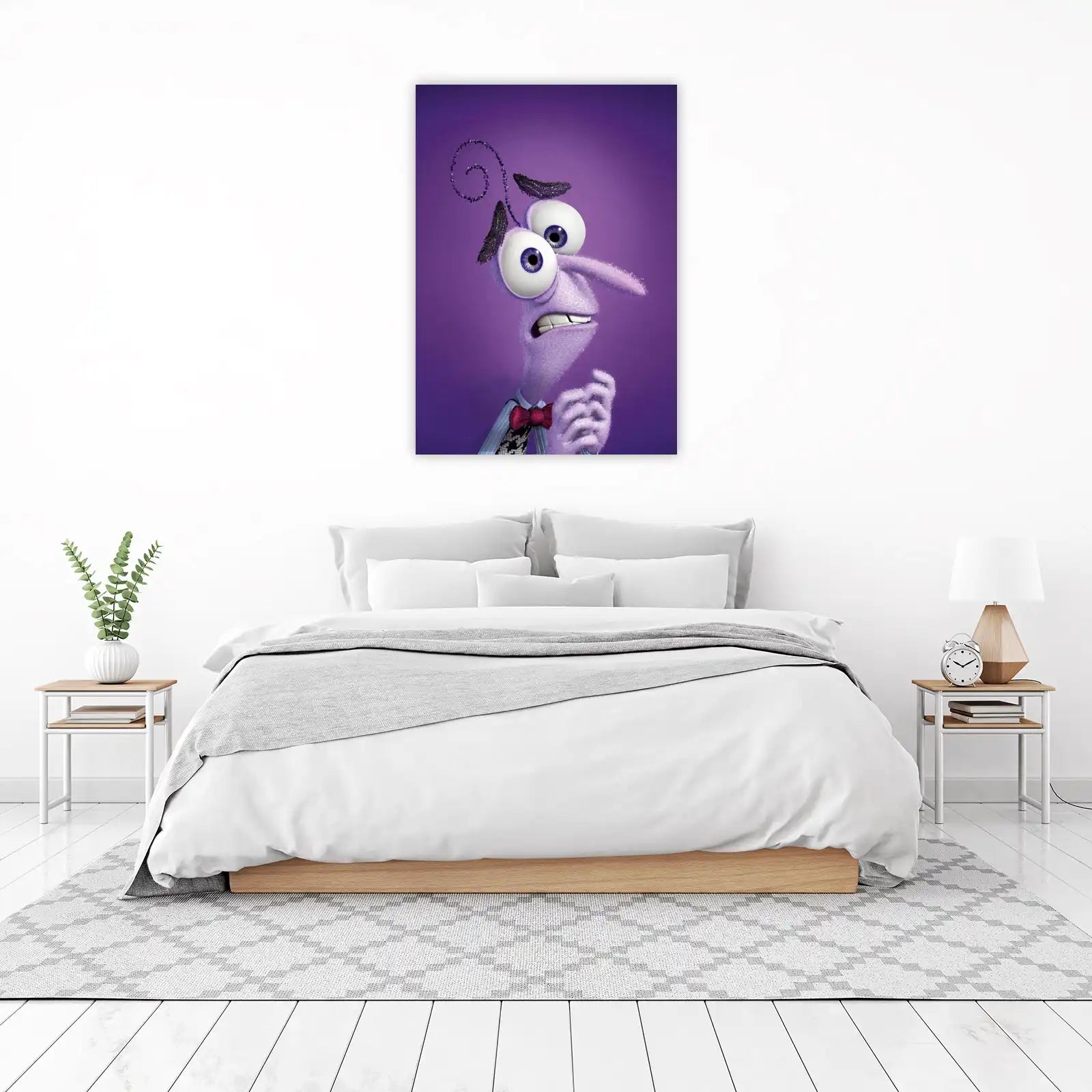 Anxious Character "Fear" Inspired Wall Art