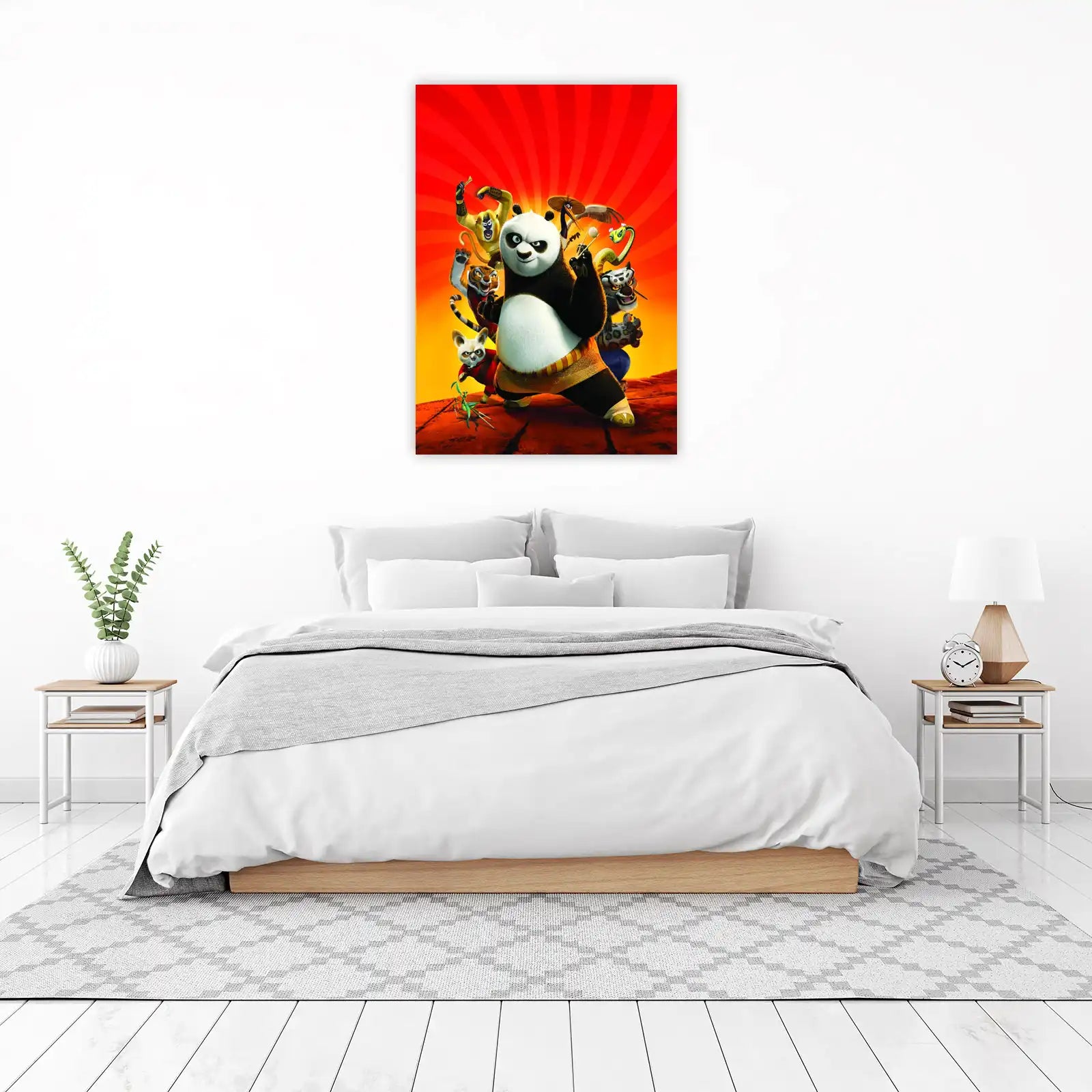Kung Fu Panda Movie Poster Wall Art