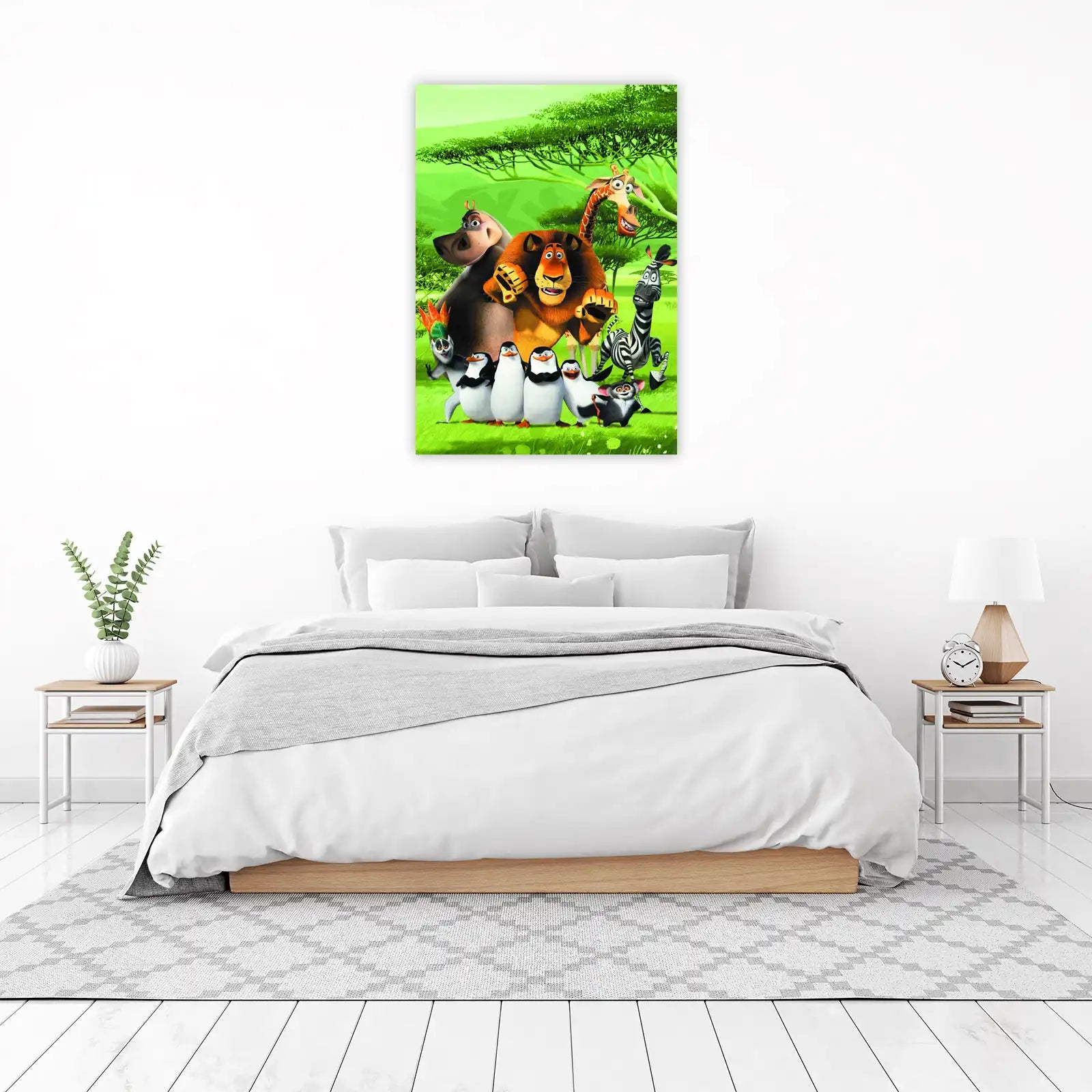 Madagascar Animals Fun Safari Wall Art