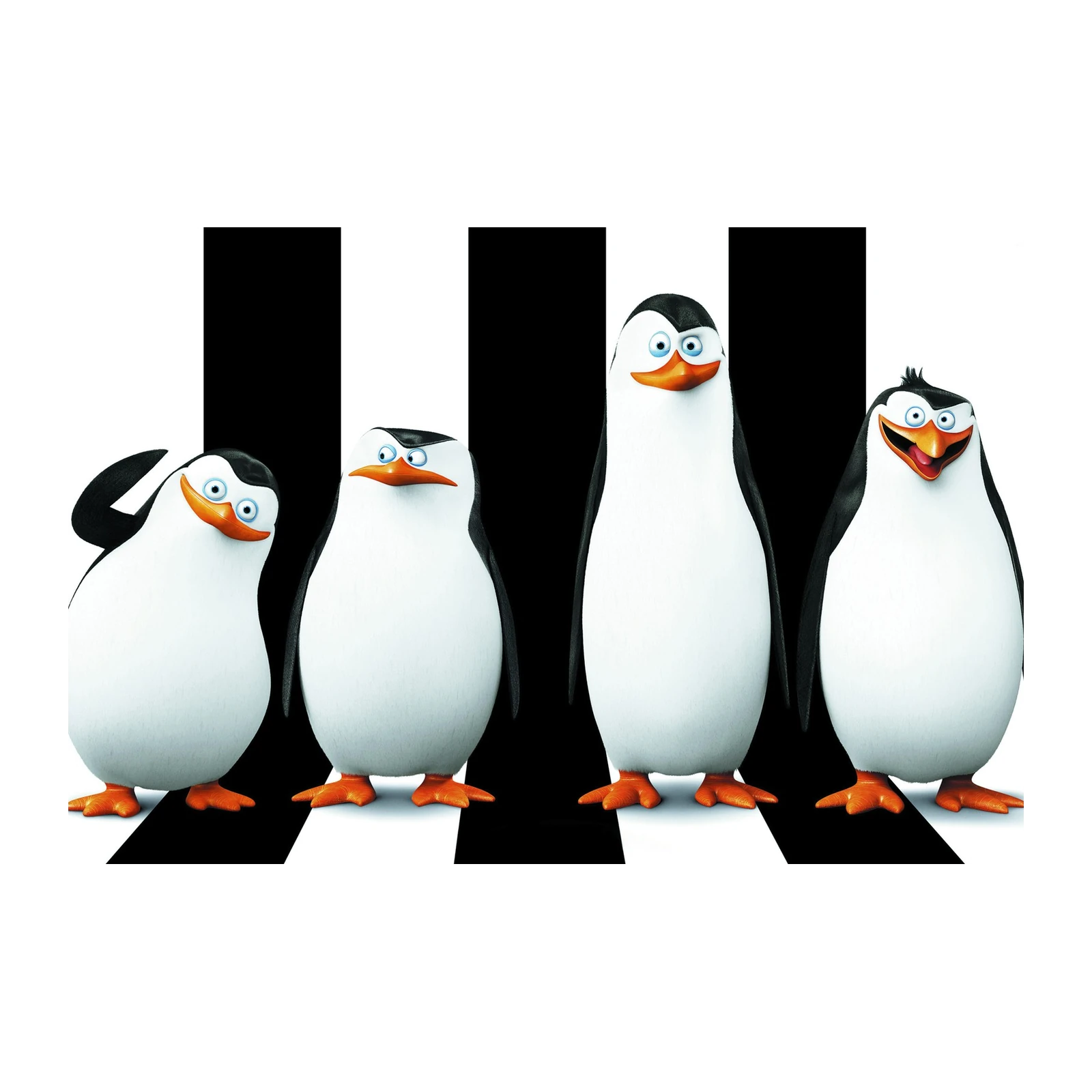 Quirky Penguin Crew Wall Art