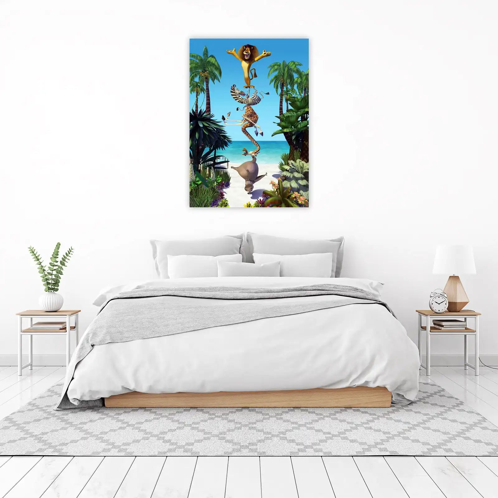 Madagascar Balance Beach Scene Wall Art