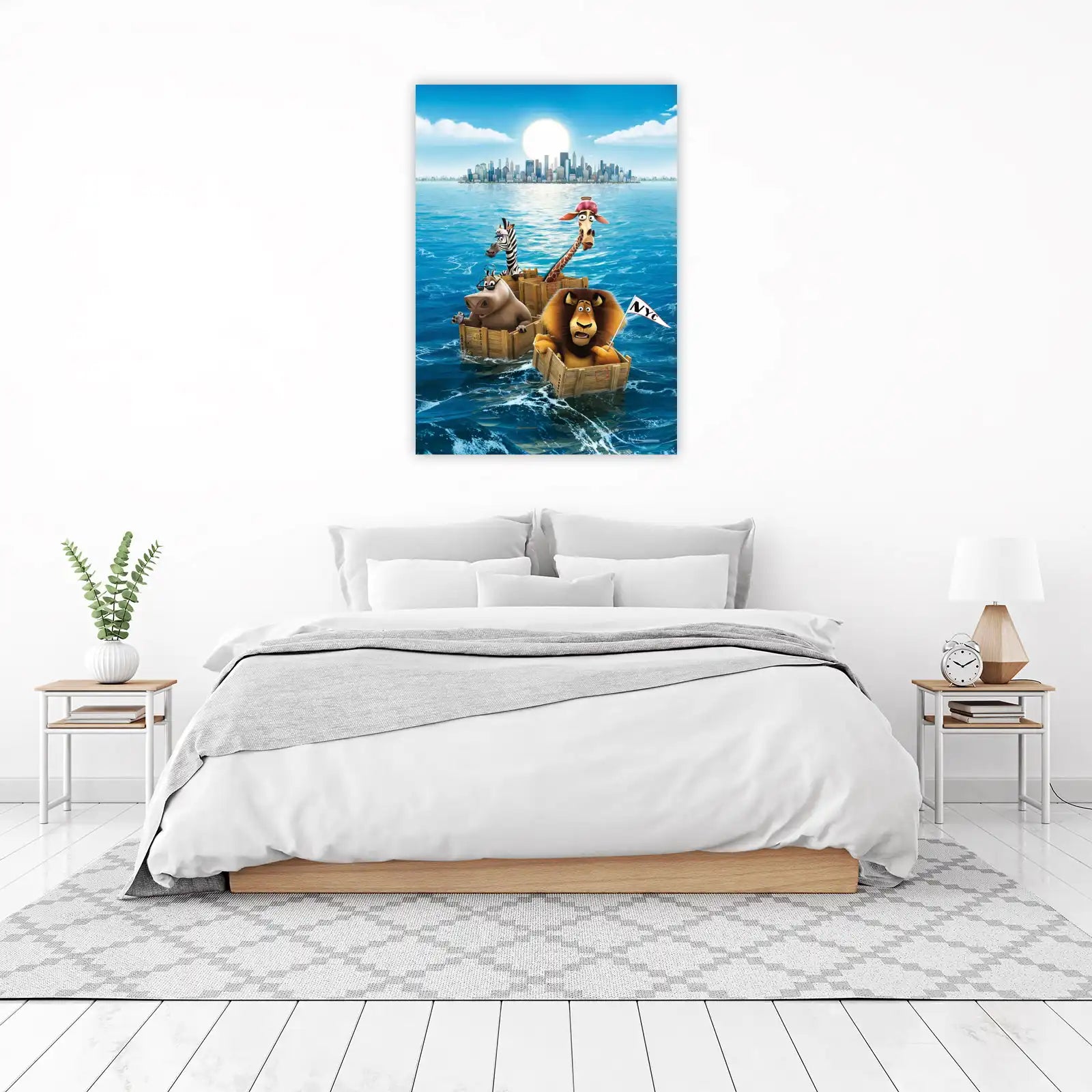 Madagascar Pals NYC Adventure Wall Art