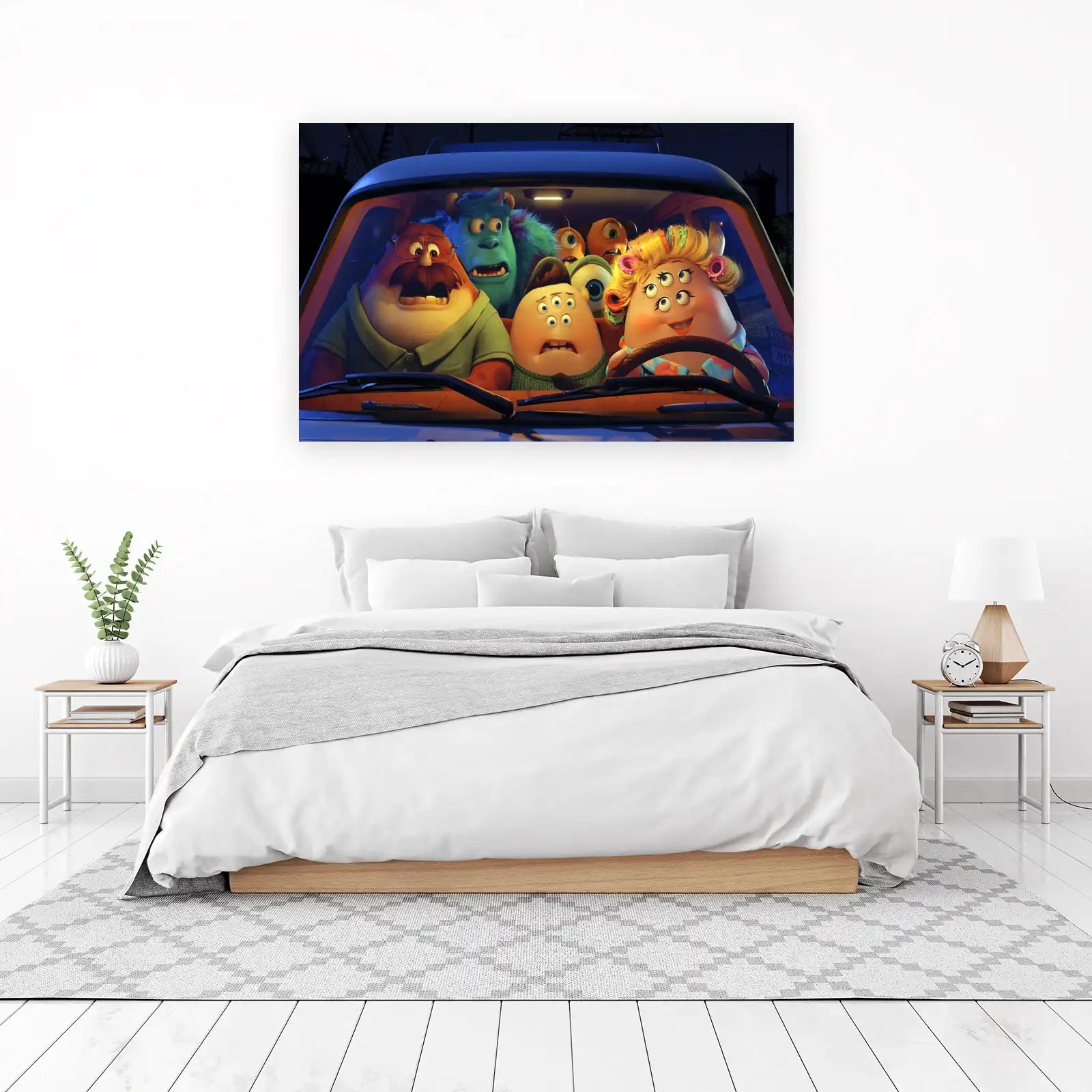 Monsters Inc. Road Trip Wall Art
