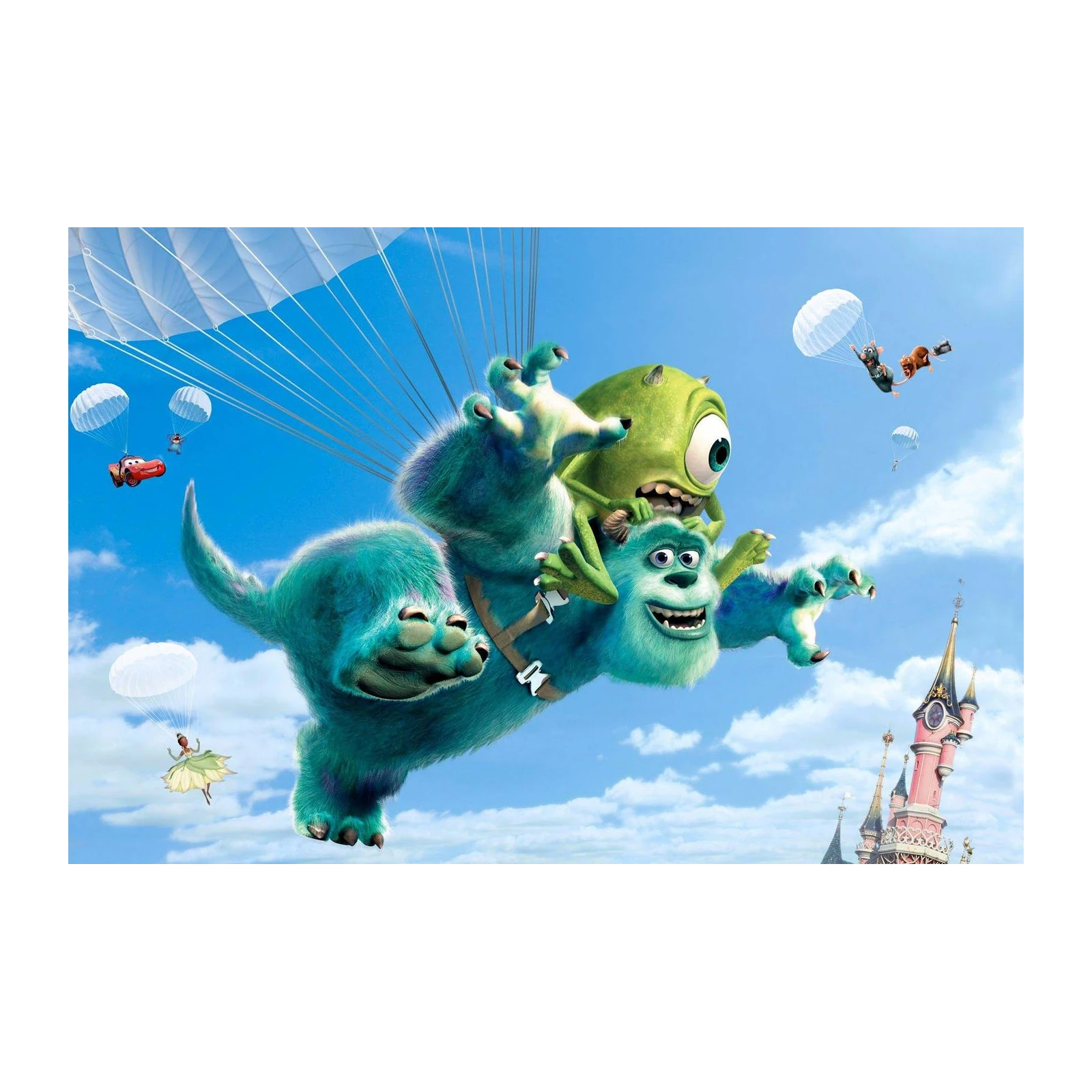 Monsters Inc. Sky Adventure Wall Art