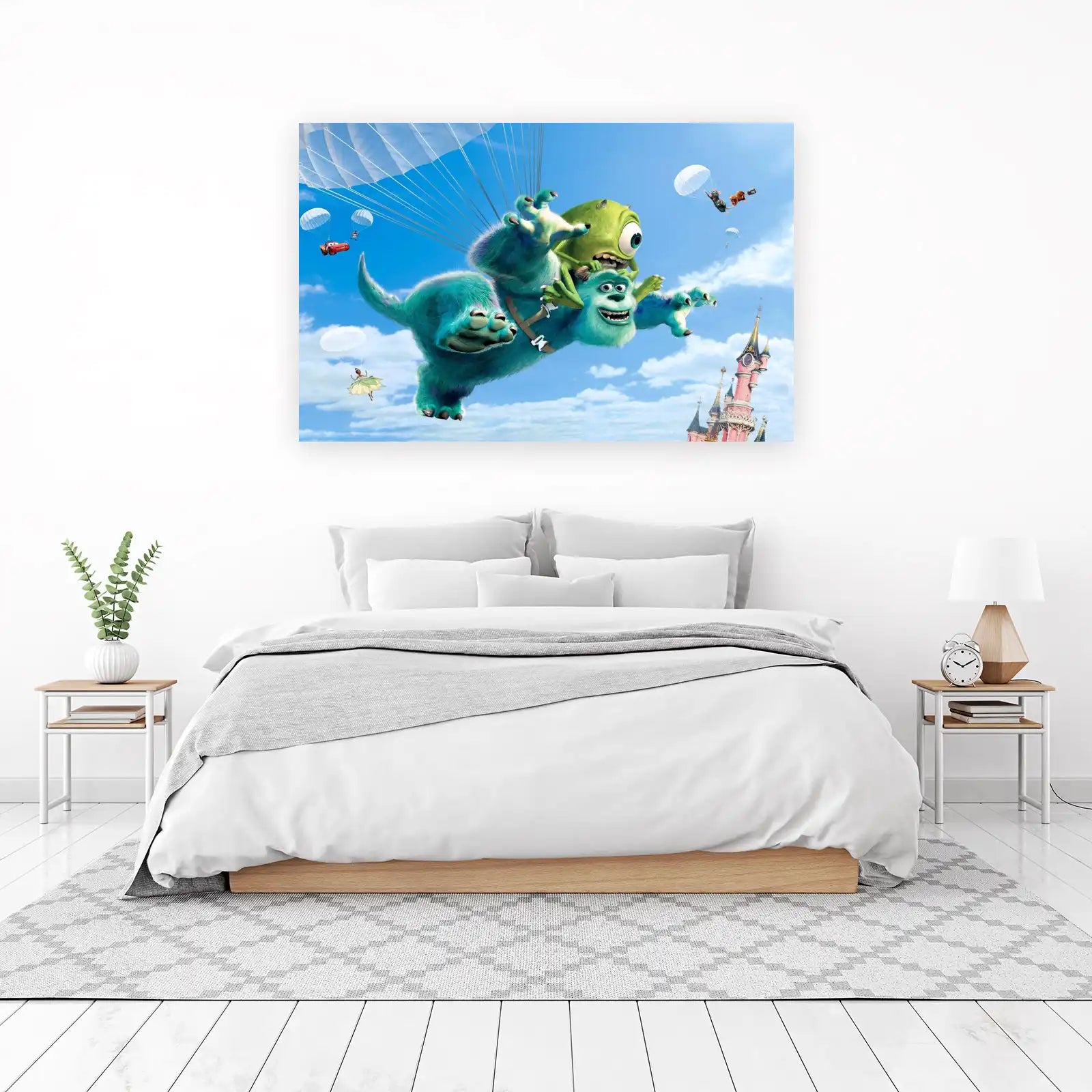 Monsters Inc. Sky Adventure Wall Art