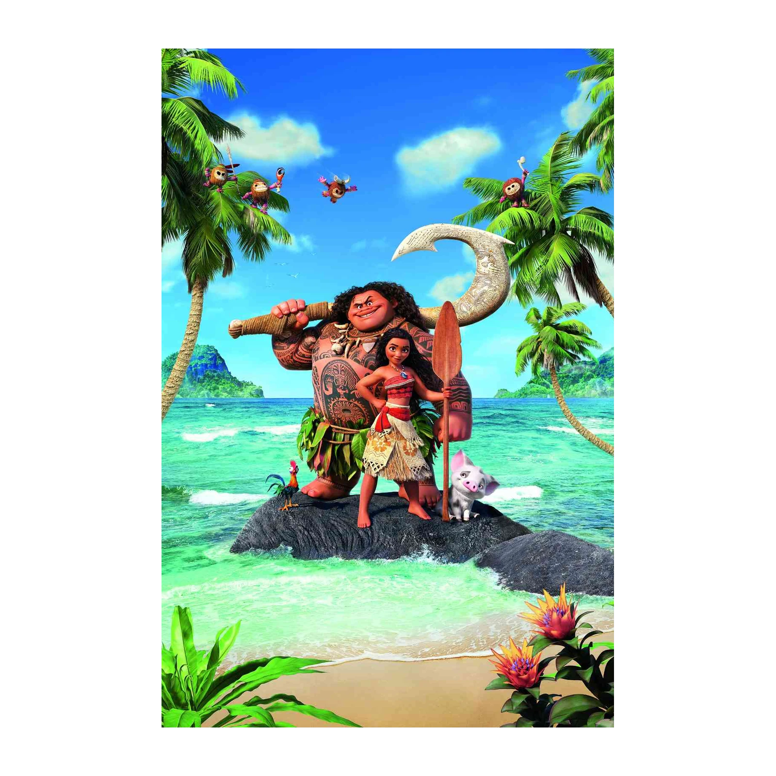 Moana Maui Tropical Adventure Wall Art