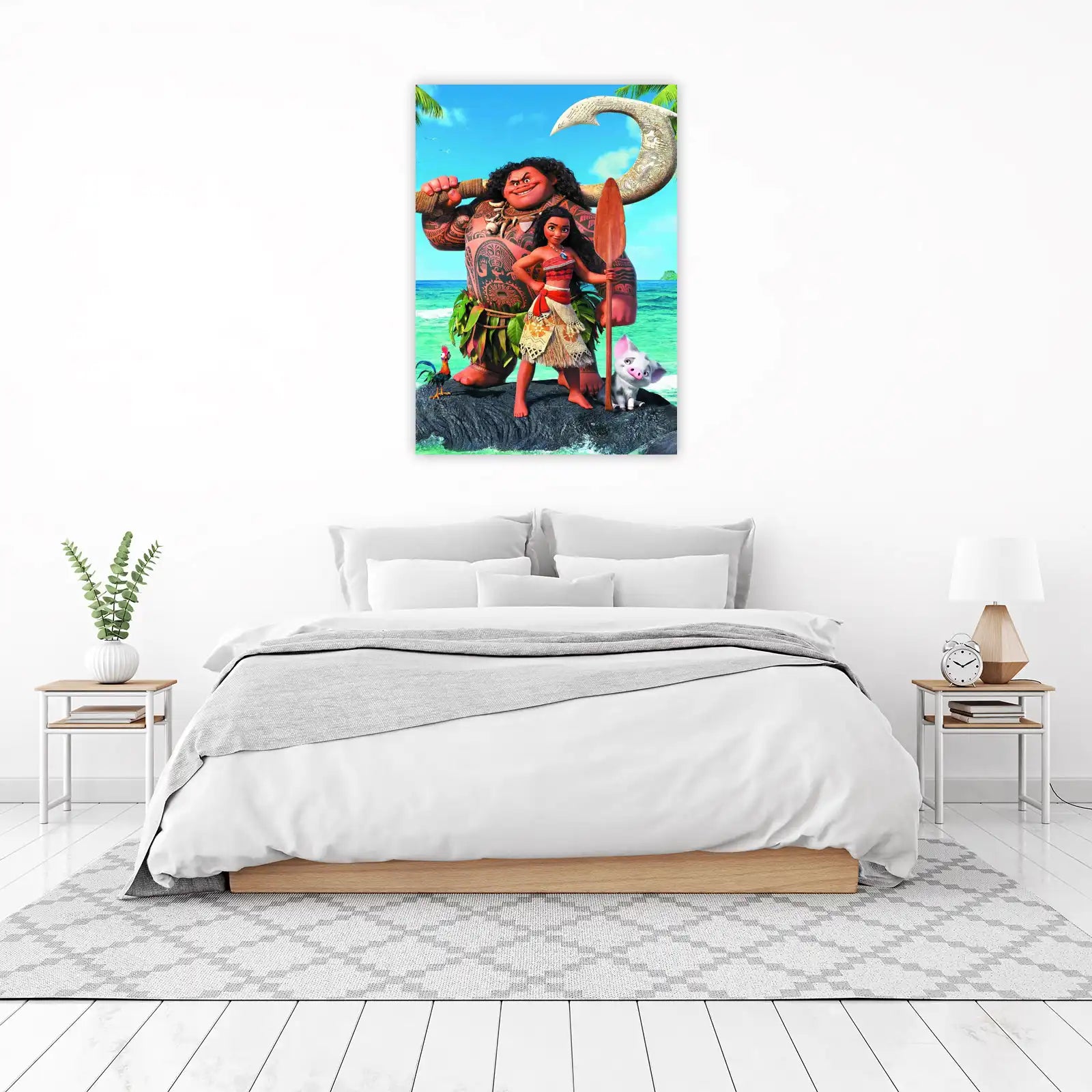 Moana Maui & Heihei Tropical Adventure Wall Art