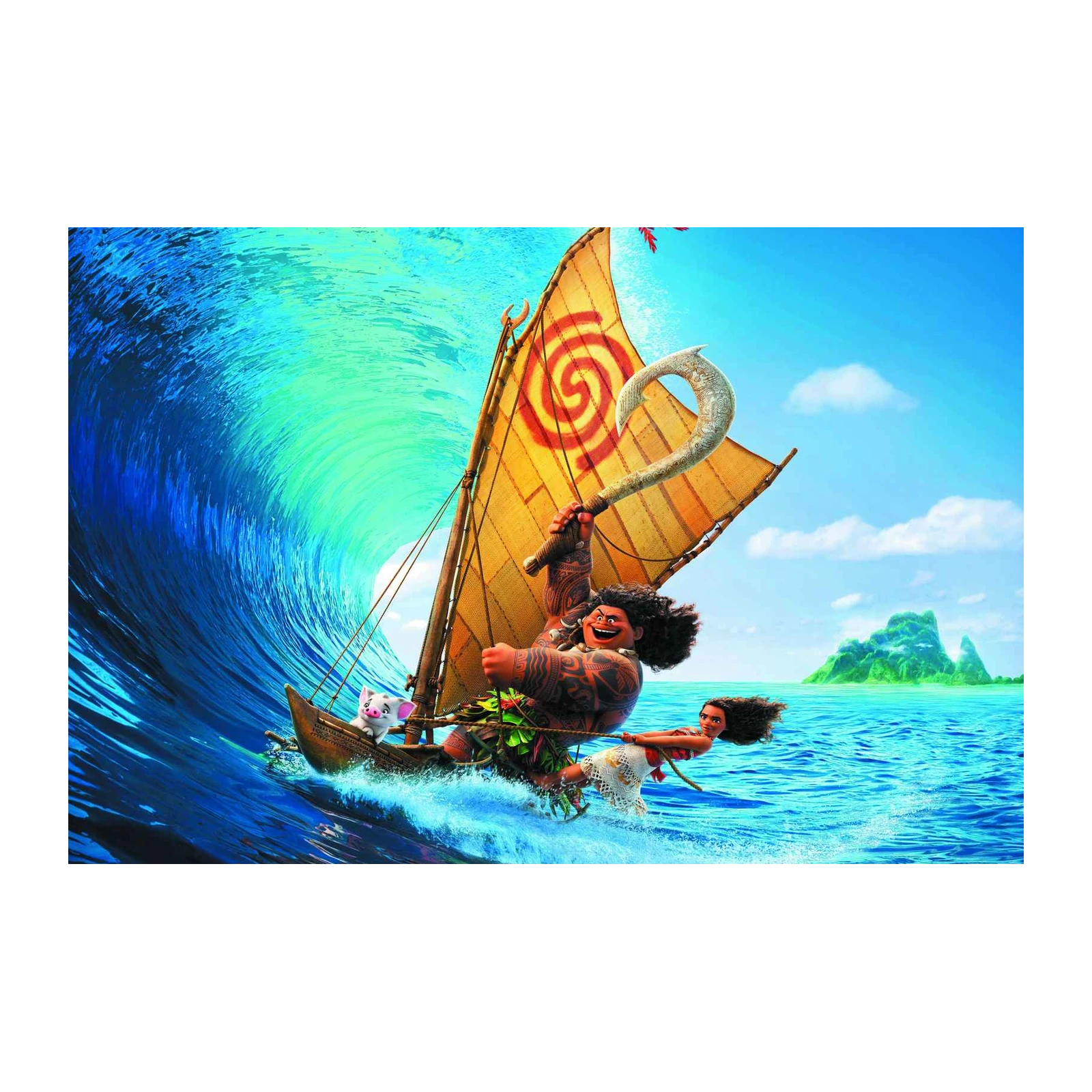 Moana Maui Adventure Wall Art