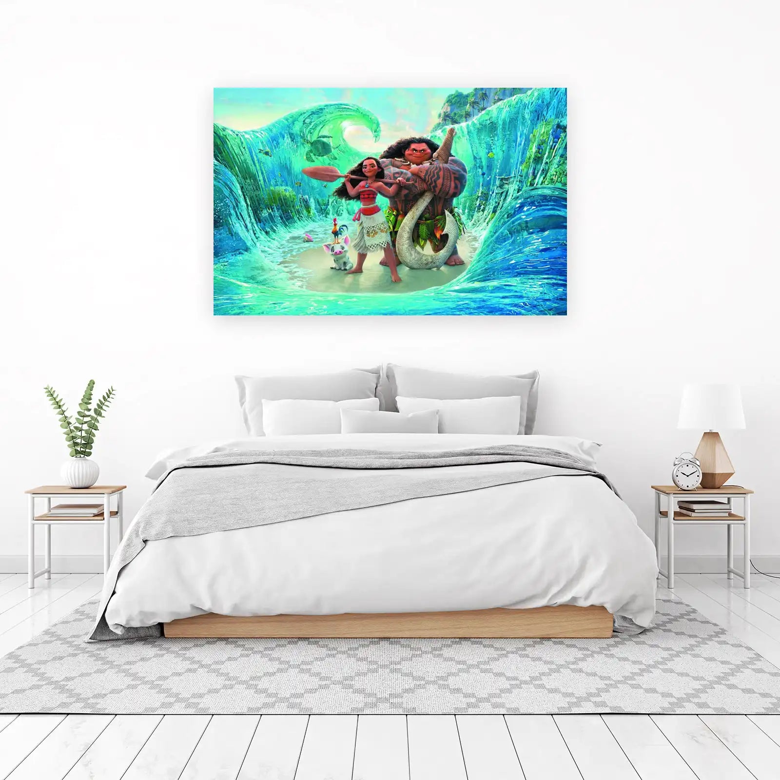 Moana & Maui Ocean Adventure Wall Art