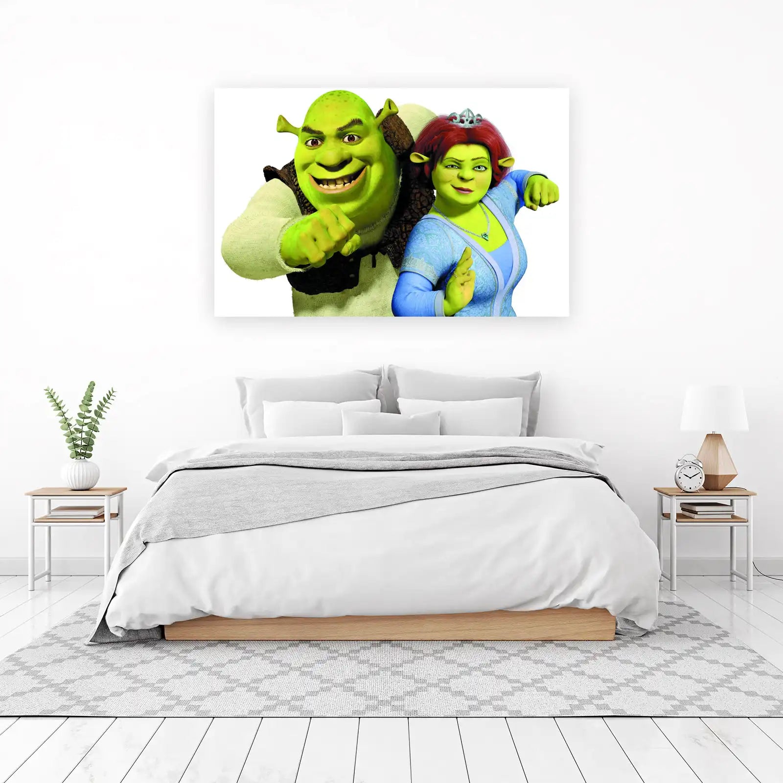 Shrek & Fiona "Happy Couple" Wall Art