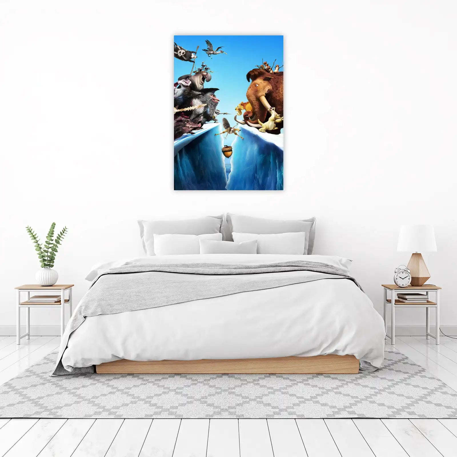Ice Age Friends Acorn Chase Wall Art