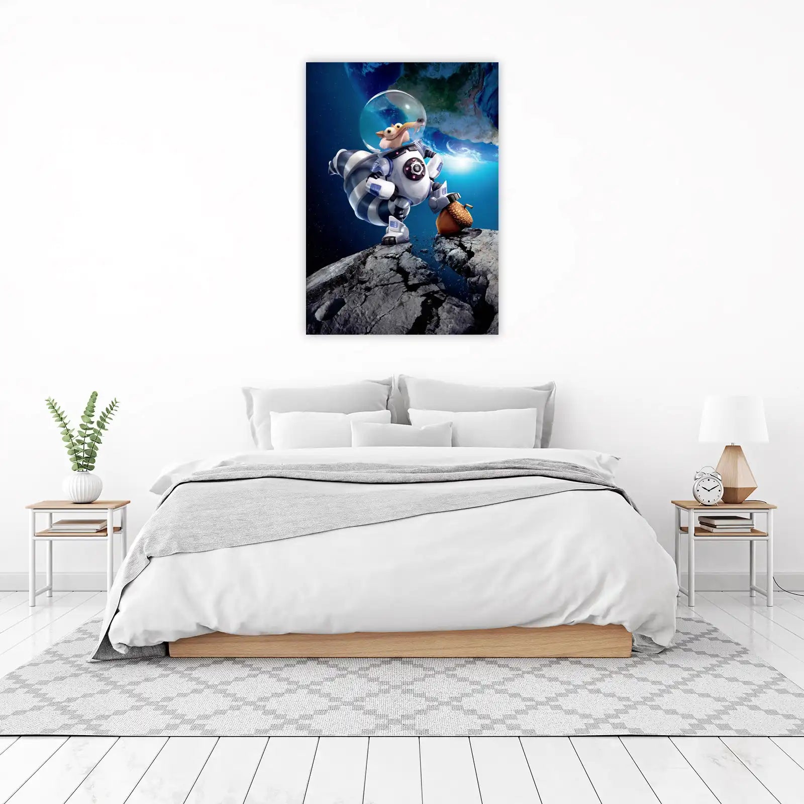 Space Scrat Acorn Adventure Wall Art