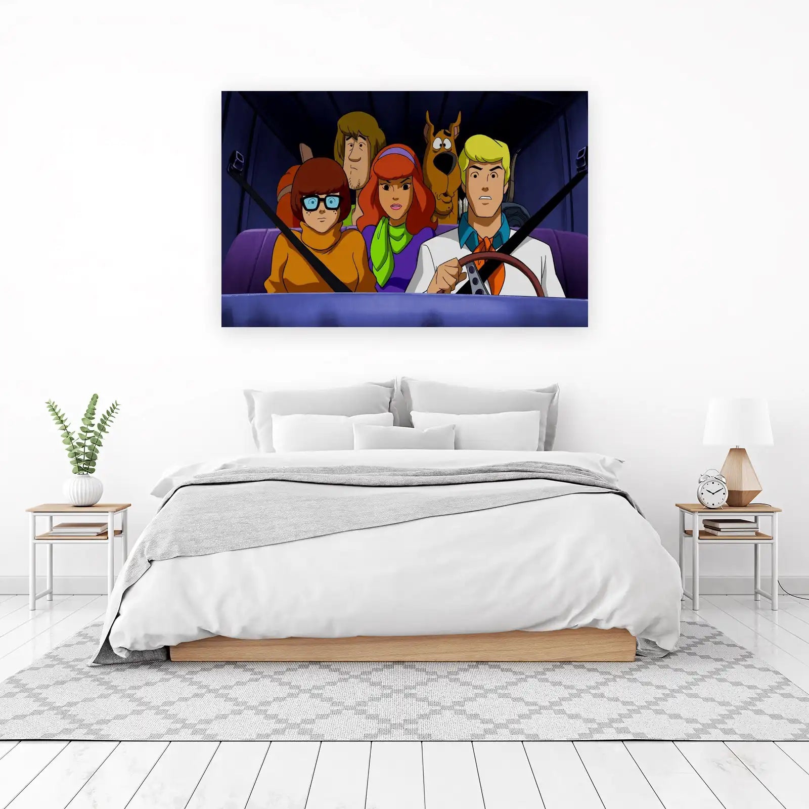 Scooby-Doo Mystery Inc. Gang Wall Art